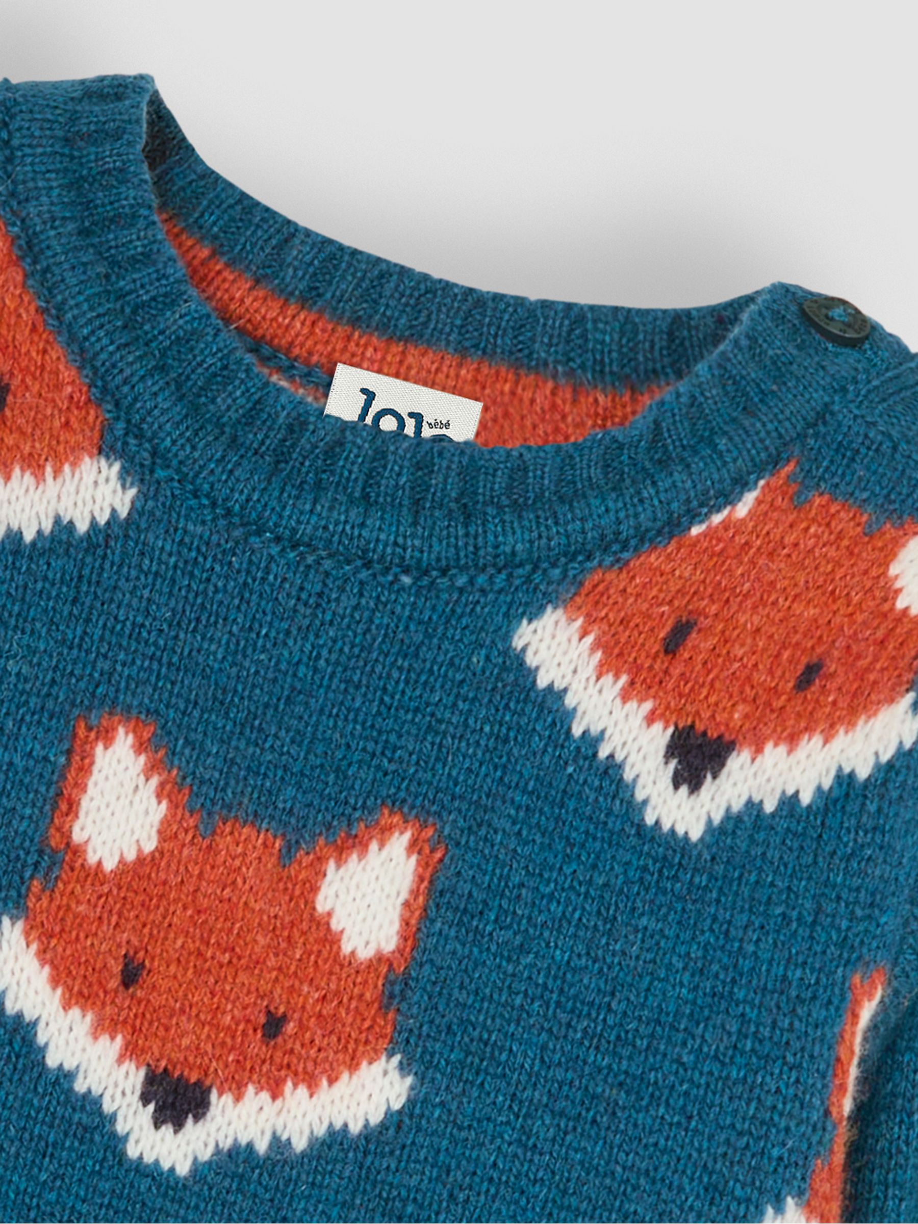 Teal Fox Jumper - Image 3 of 3