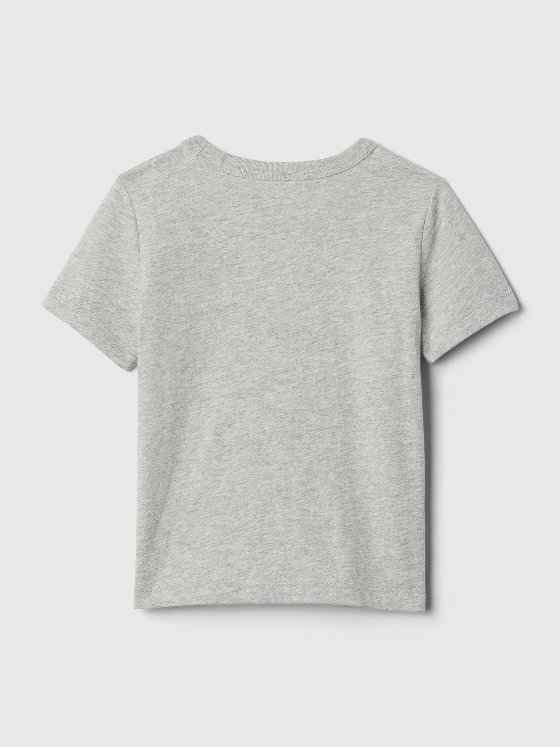 Grey Graphic Short Sleeve Crew Neck Baby T-Shirt (Newborn-5yrs) - Image 2 of 2