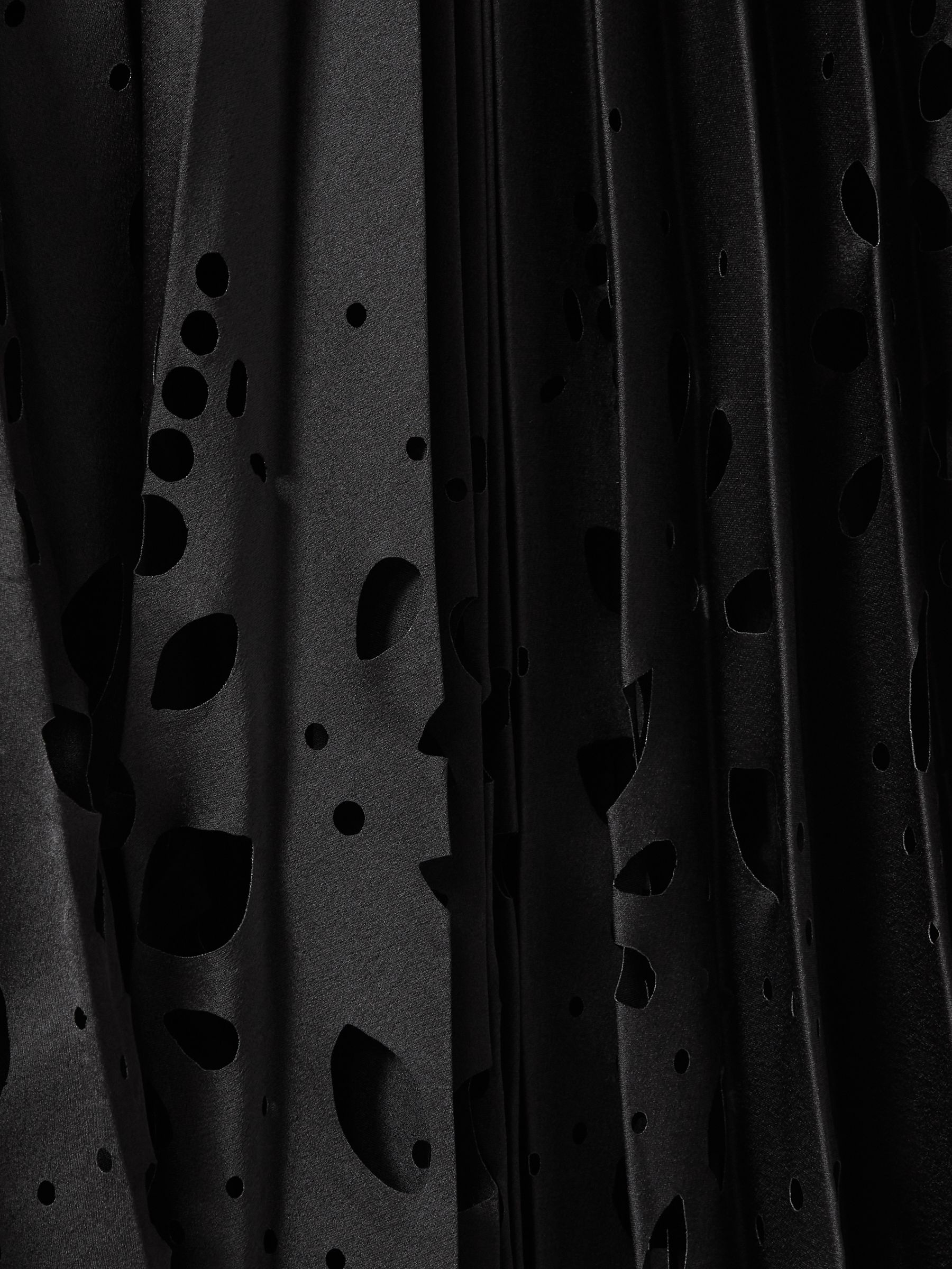 Acler Balloon Sleeve Midi Dress in Black - Image 2 of 7