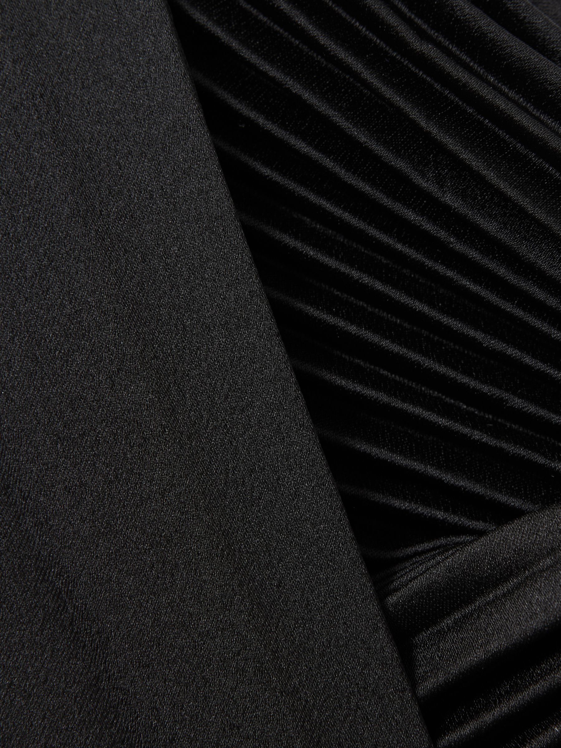 Acler Balloon Sleeve Midi Dress in Black - Image 3 of 7