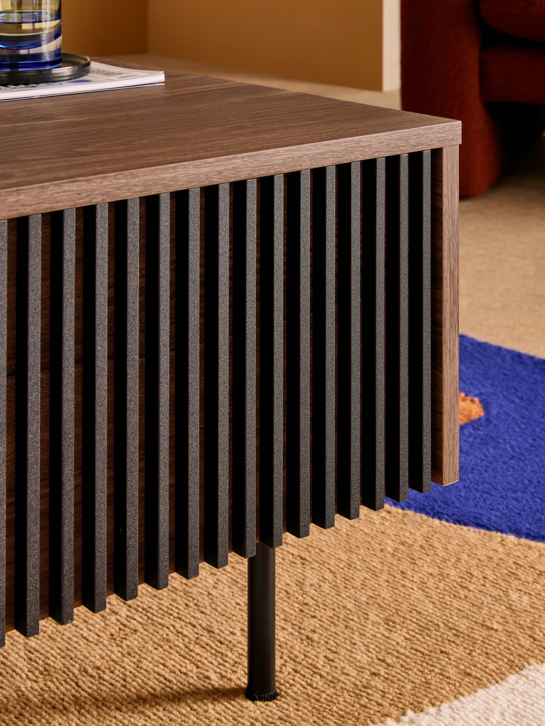 Blaze Coffee Table in Dark Brown - Image 3 of 6