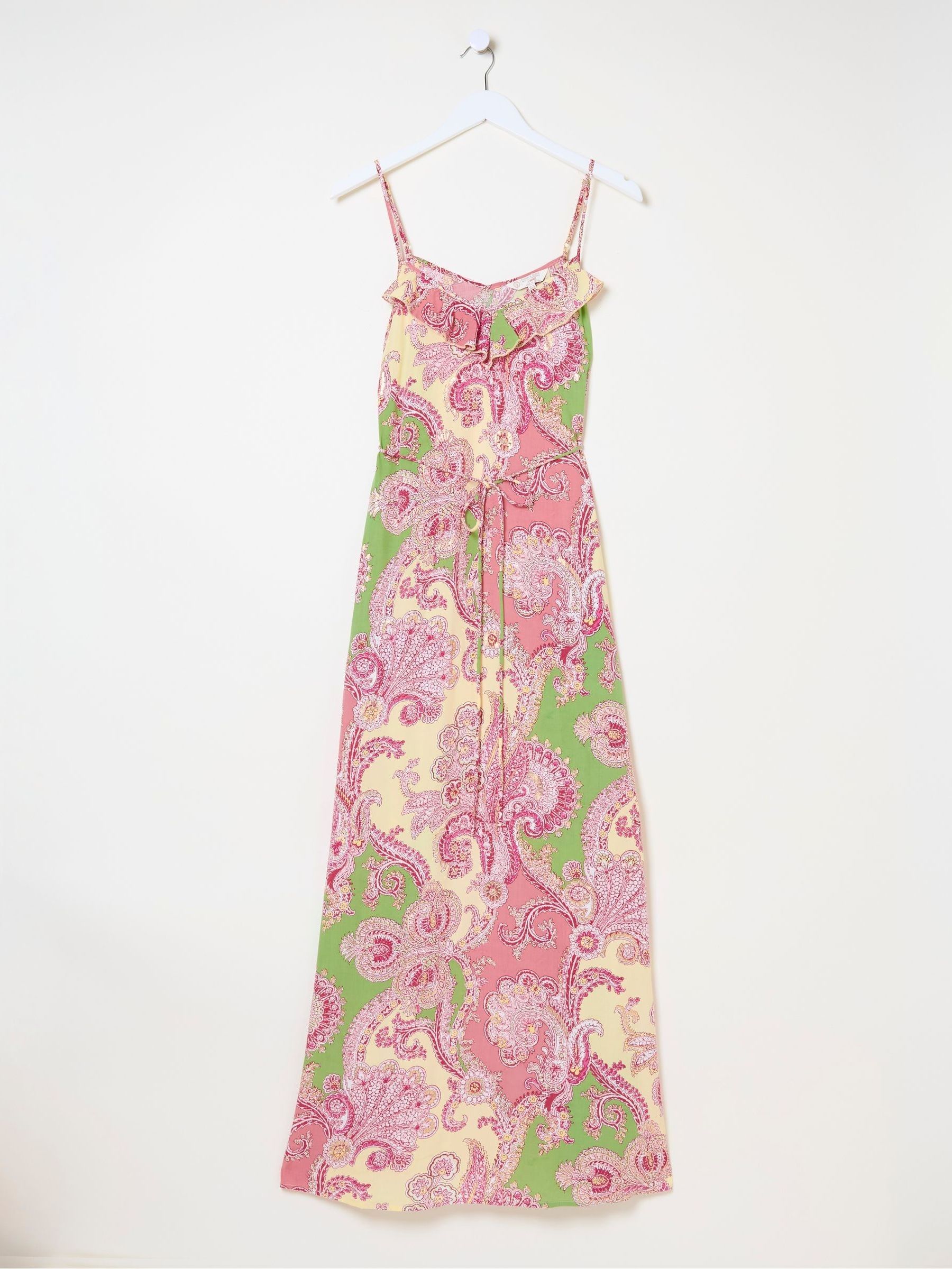 Puri Pink Ornamental Maxi Dress - Image 7 of 7