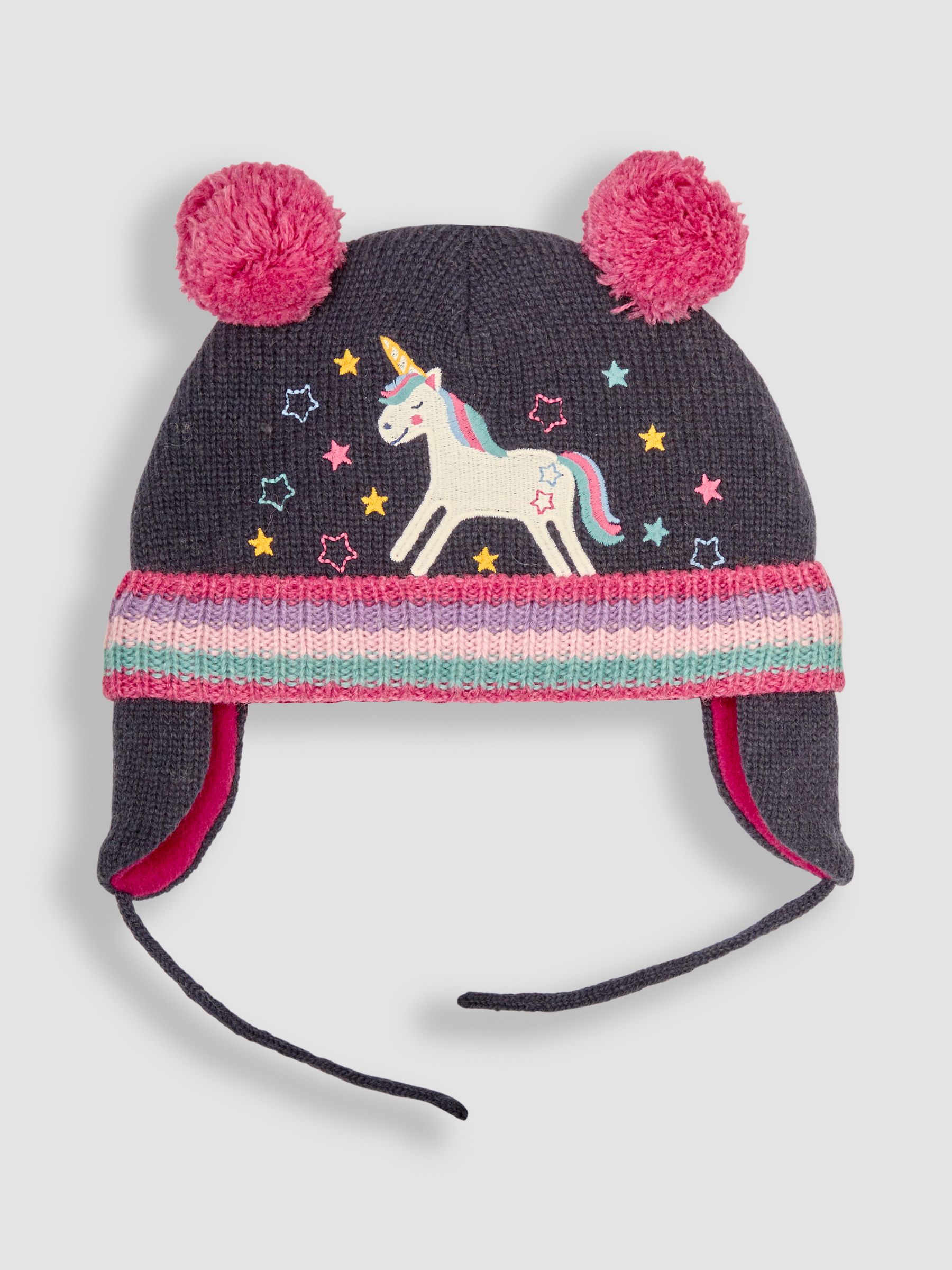 Navy Unicorn Applique Hat - Image 1 of 3