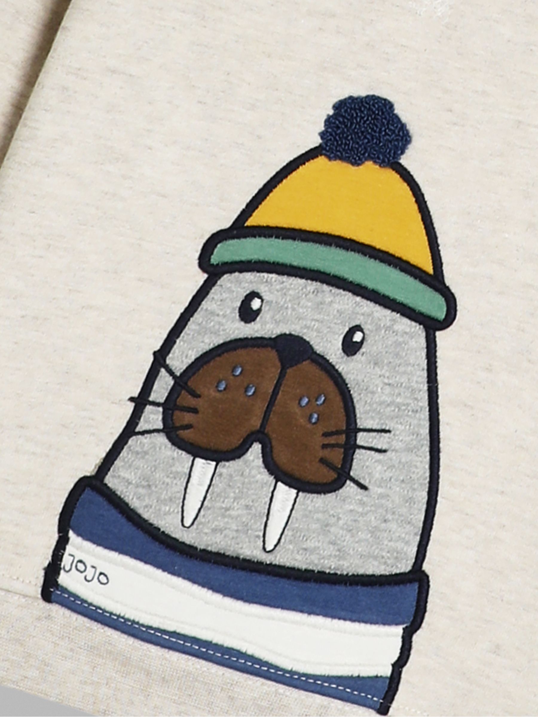 Natural Appliqué Sweatshirt - Image 3 of 3