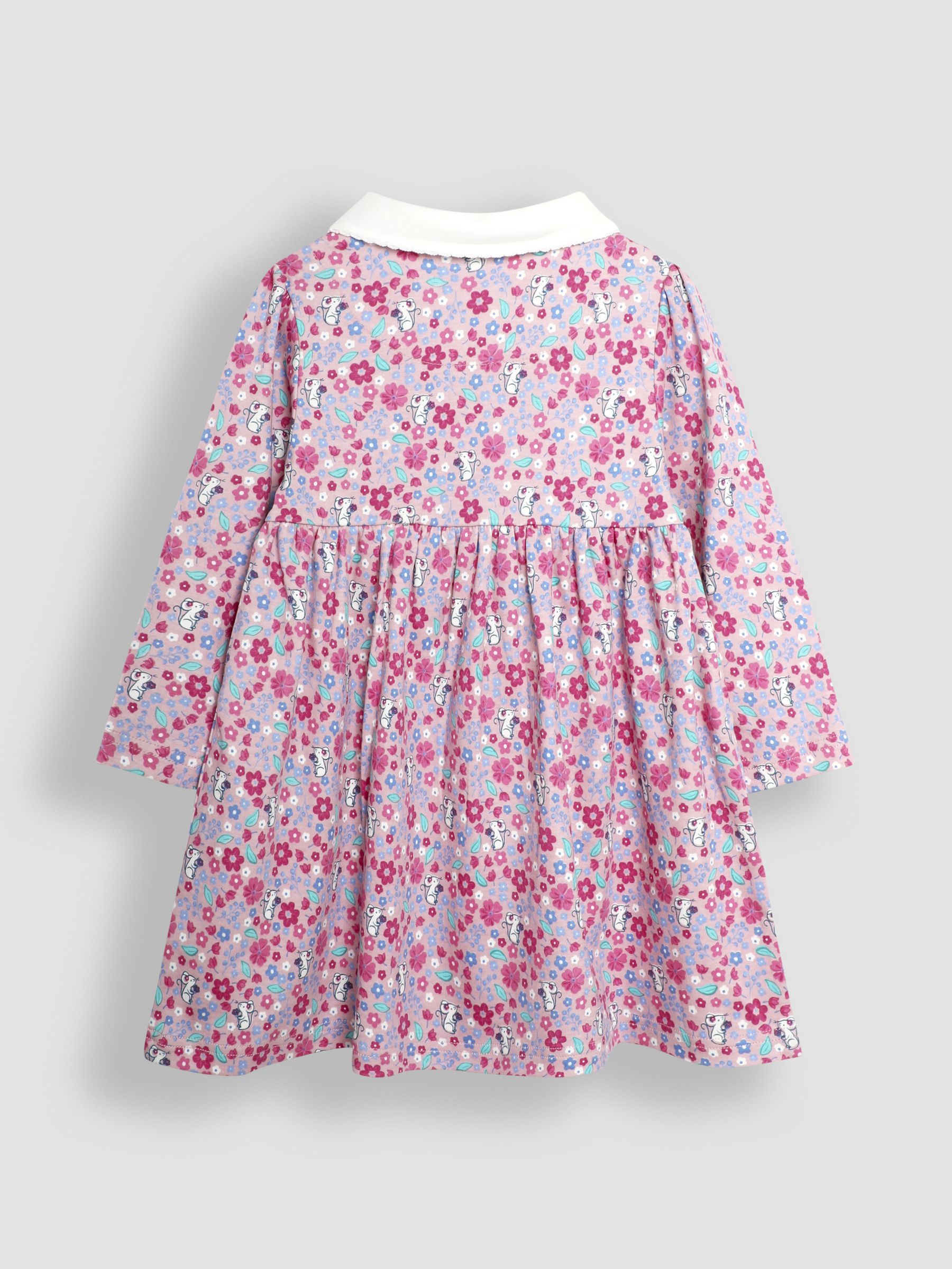 Pink Mouse Floral Peter Pan Dress - Image 2 of 3