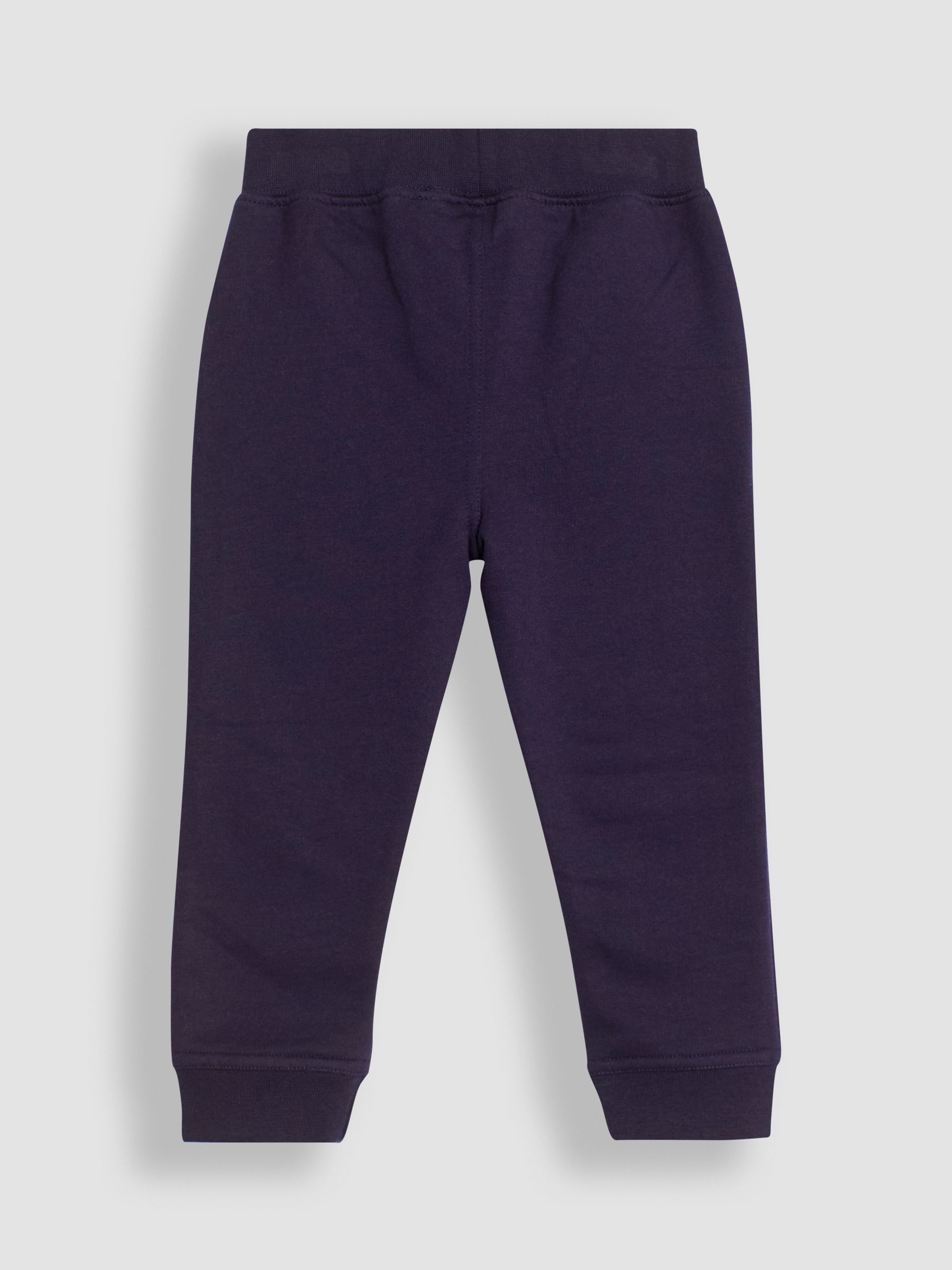 Navy Blue Puffin Appliqué Pet in Pocket Joggers - Image 2 of 4