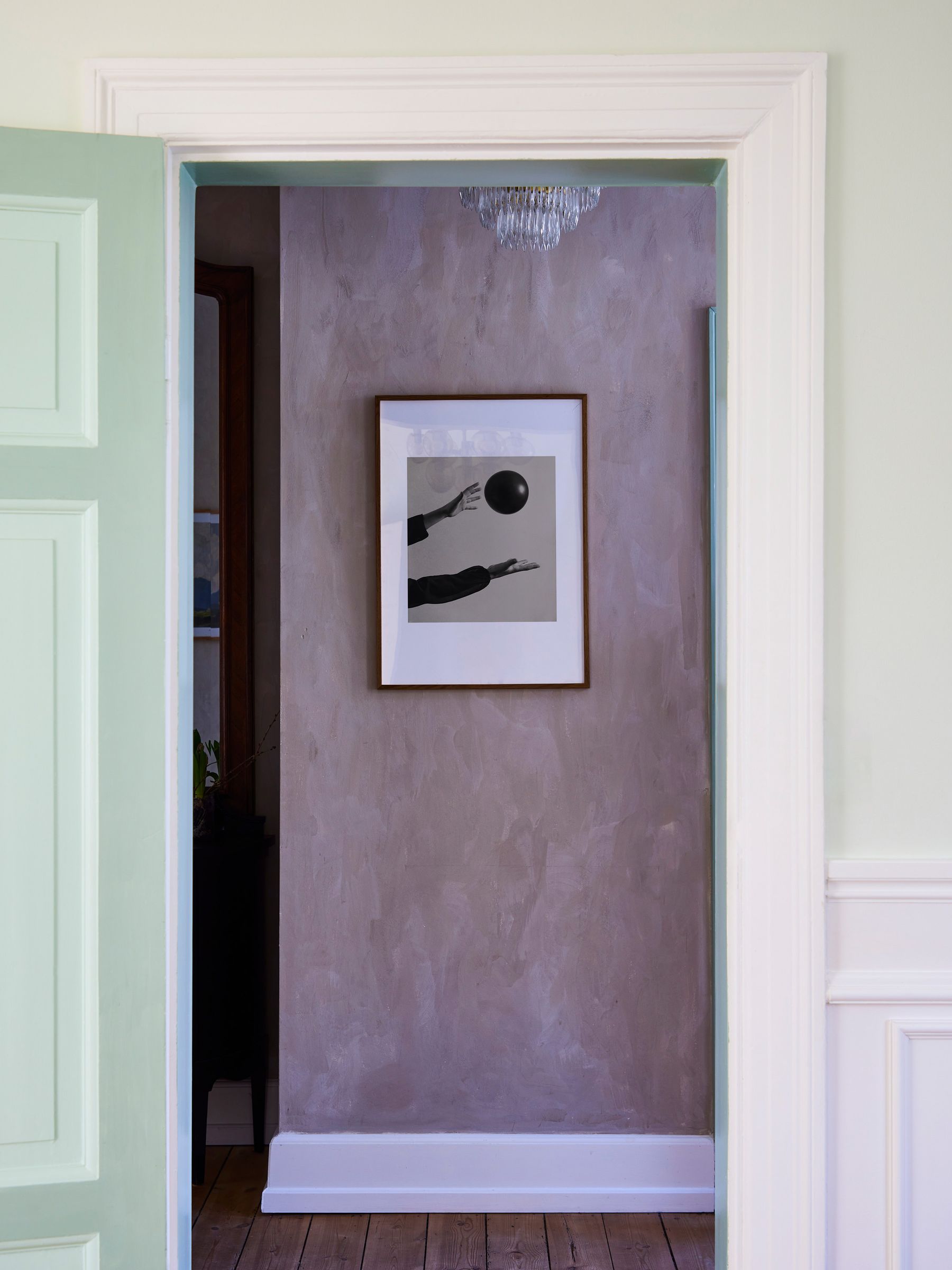 Paper Collective Black Play I Framed Wall Art Print in Dark Oak Frame - Image 2 of 3