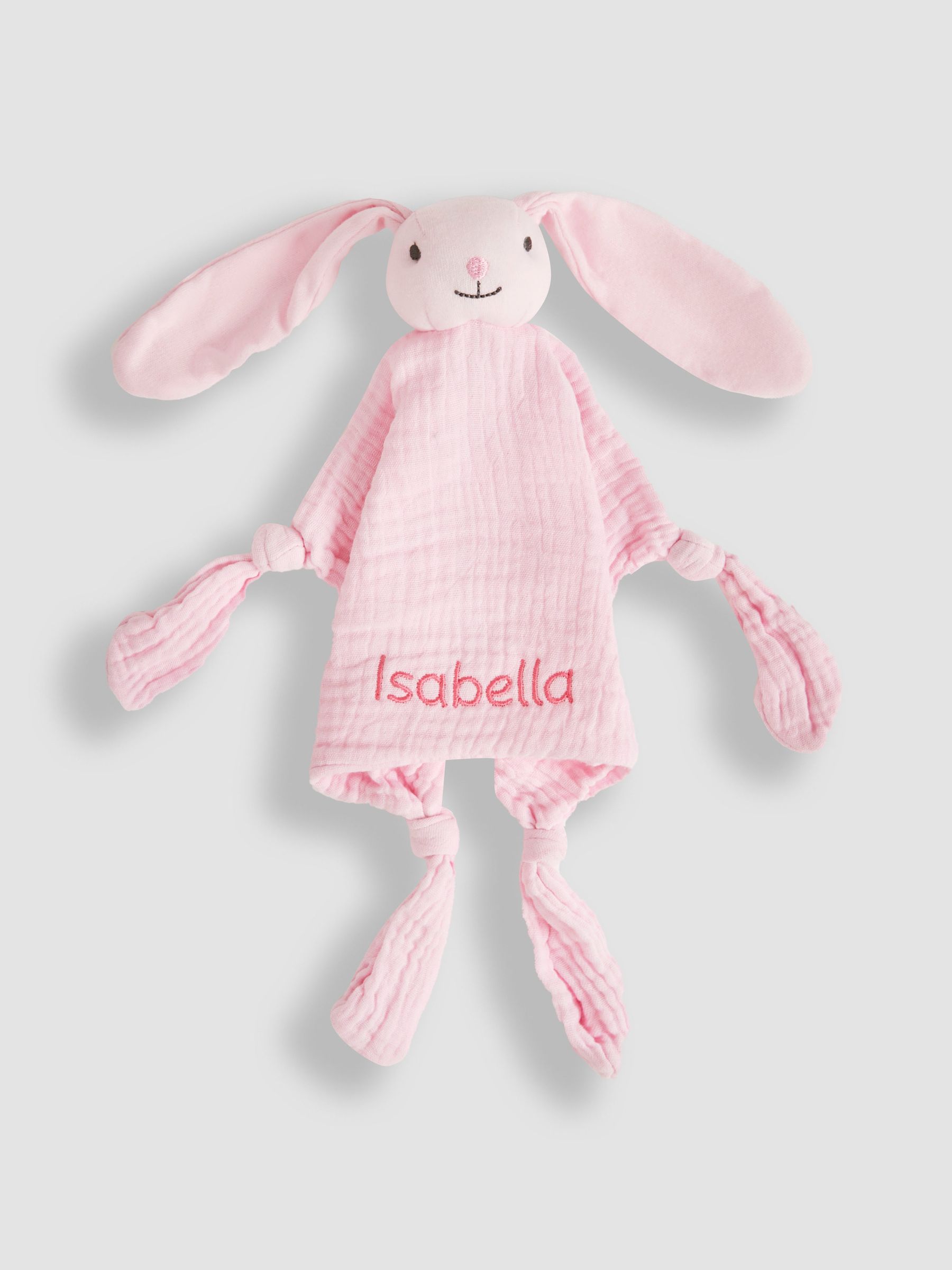 Bunny Muslin Personalised Comforter - Image 1 of 2