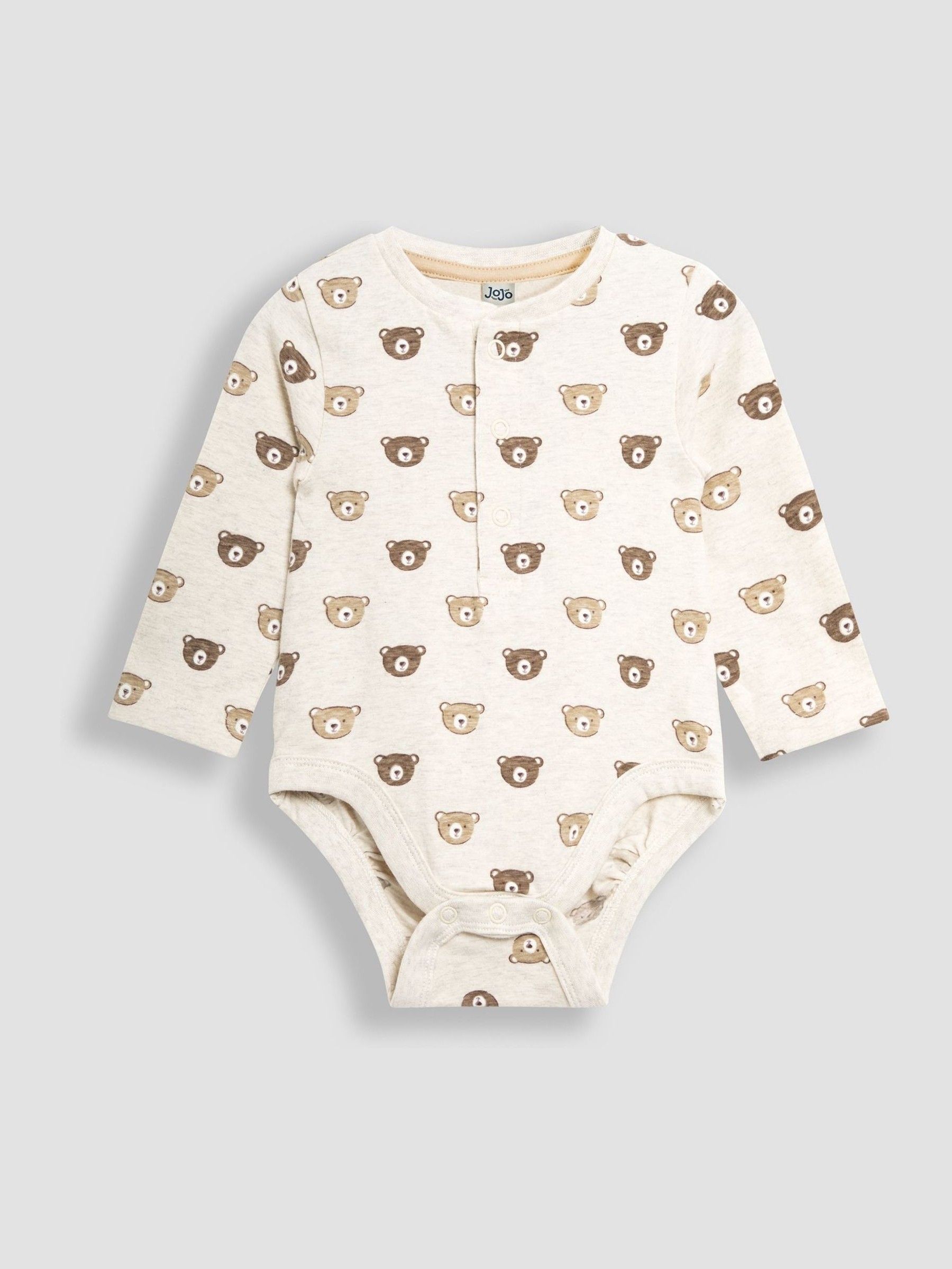 Natural Printed Bear And Appliqué Pocket Bodies 2 Pack - Image 3 of 6