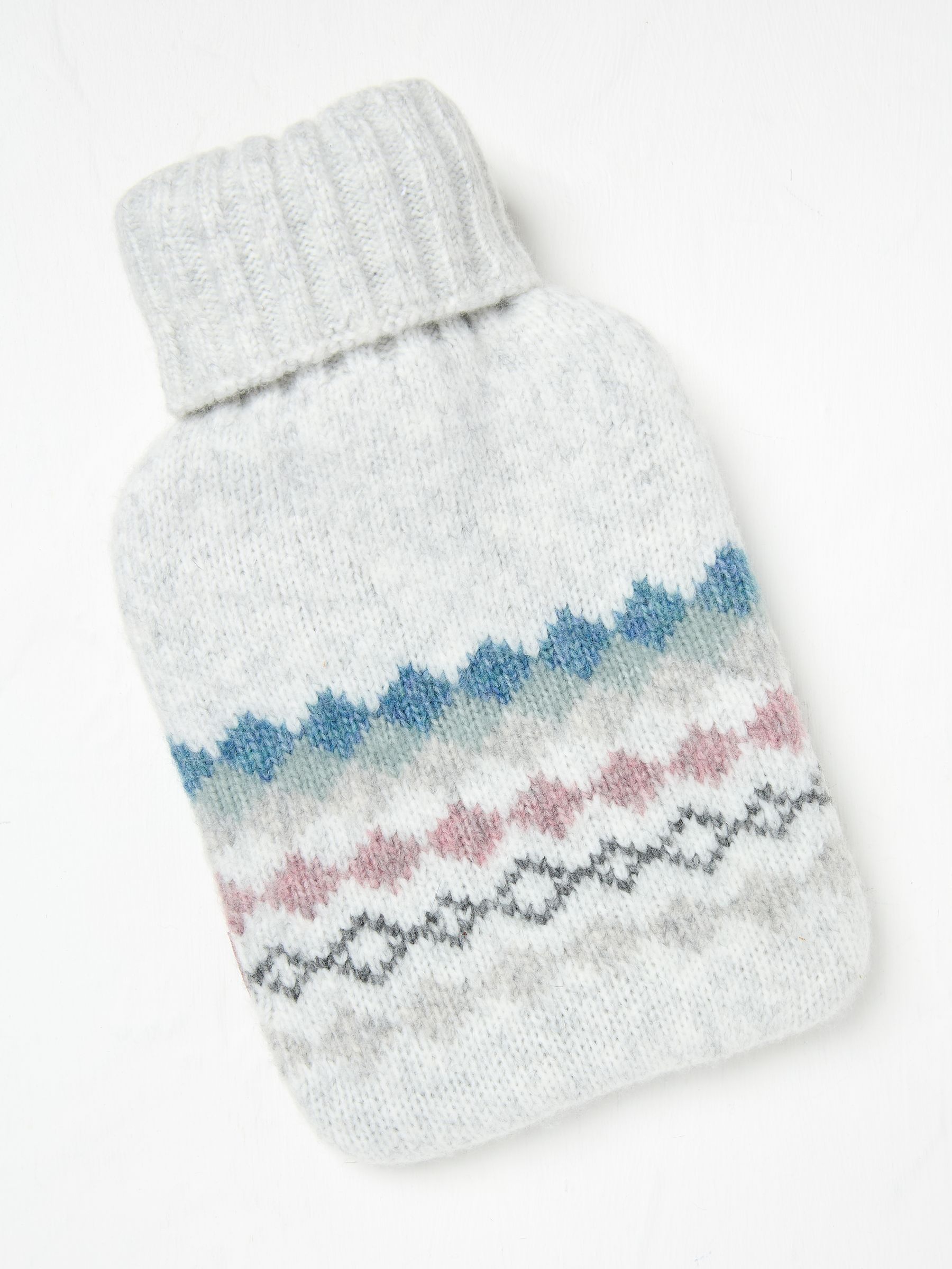 Grey Hot Water Bottle - Image 1 of 2 Grey Hot Water Bottle - Image 1 of 2