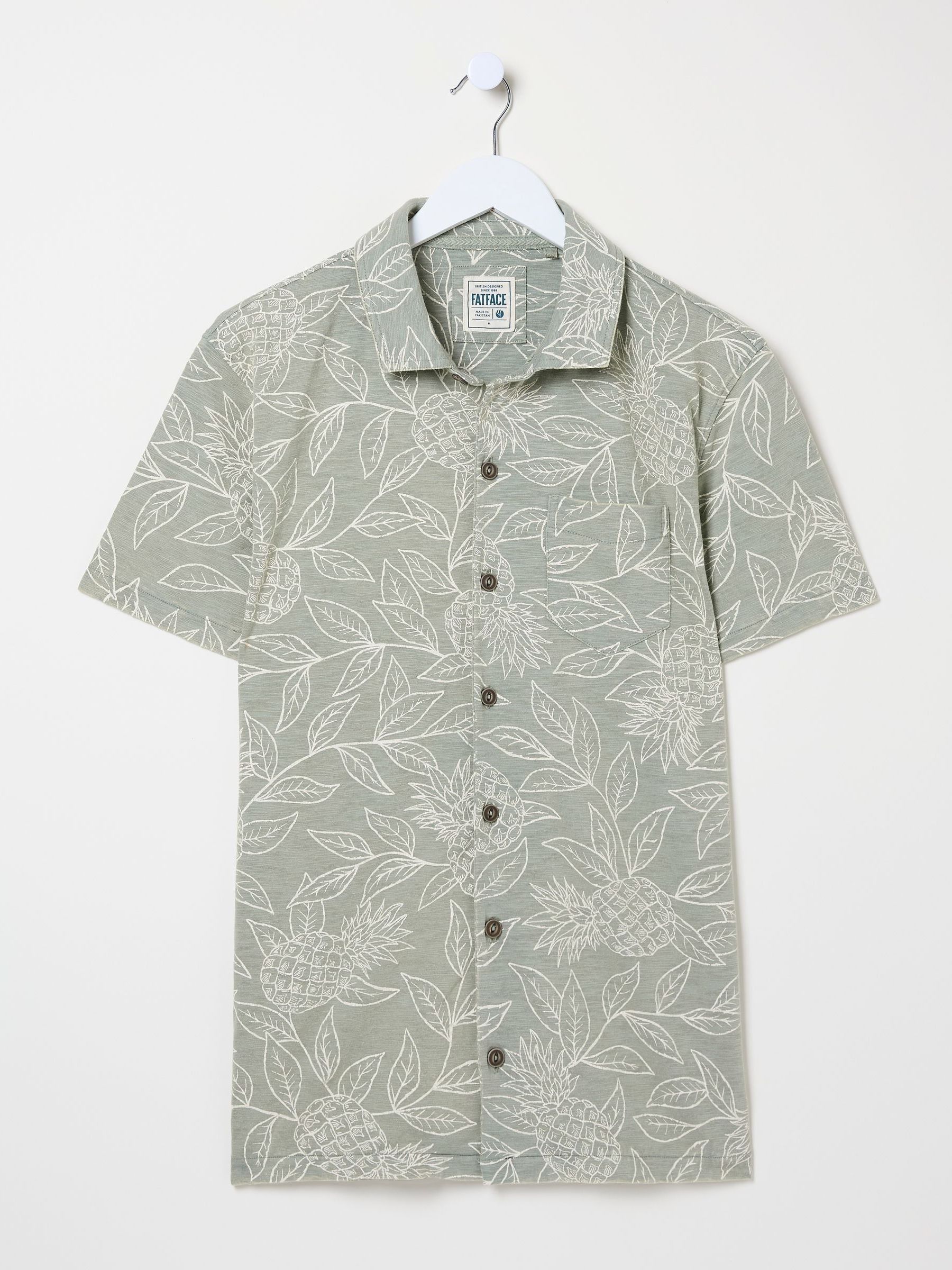 Truro Green Leaf Jersey Shirt - Image 5 of 5