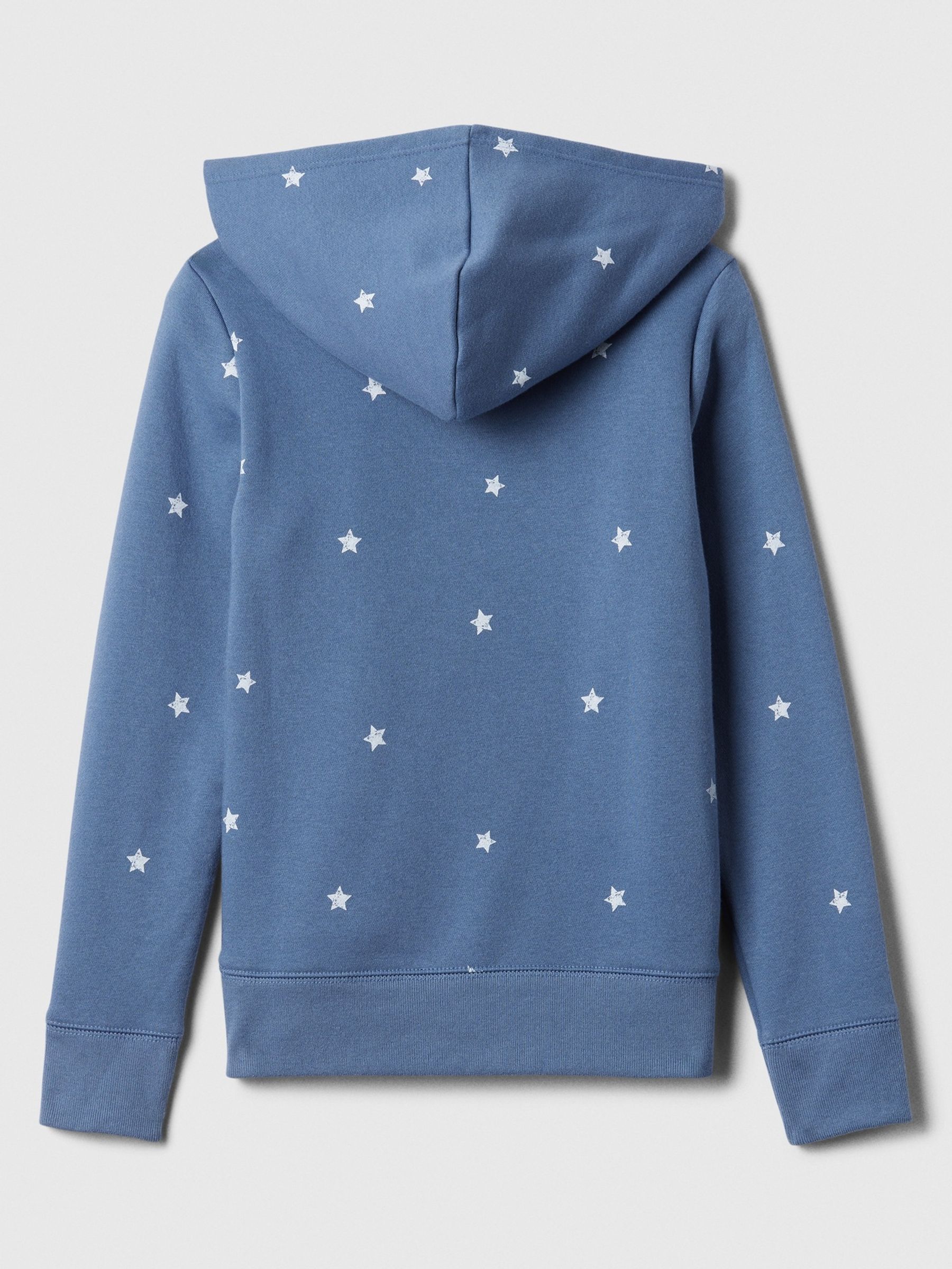 Blue Star Logo Print Overhead Hoodie (4-13yrs) - Image 2 of 2