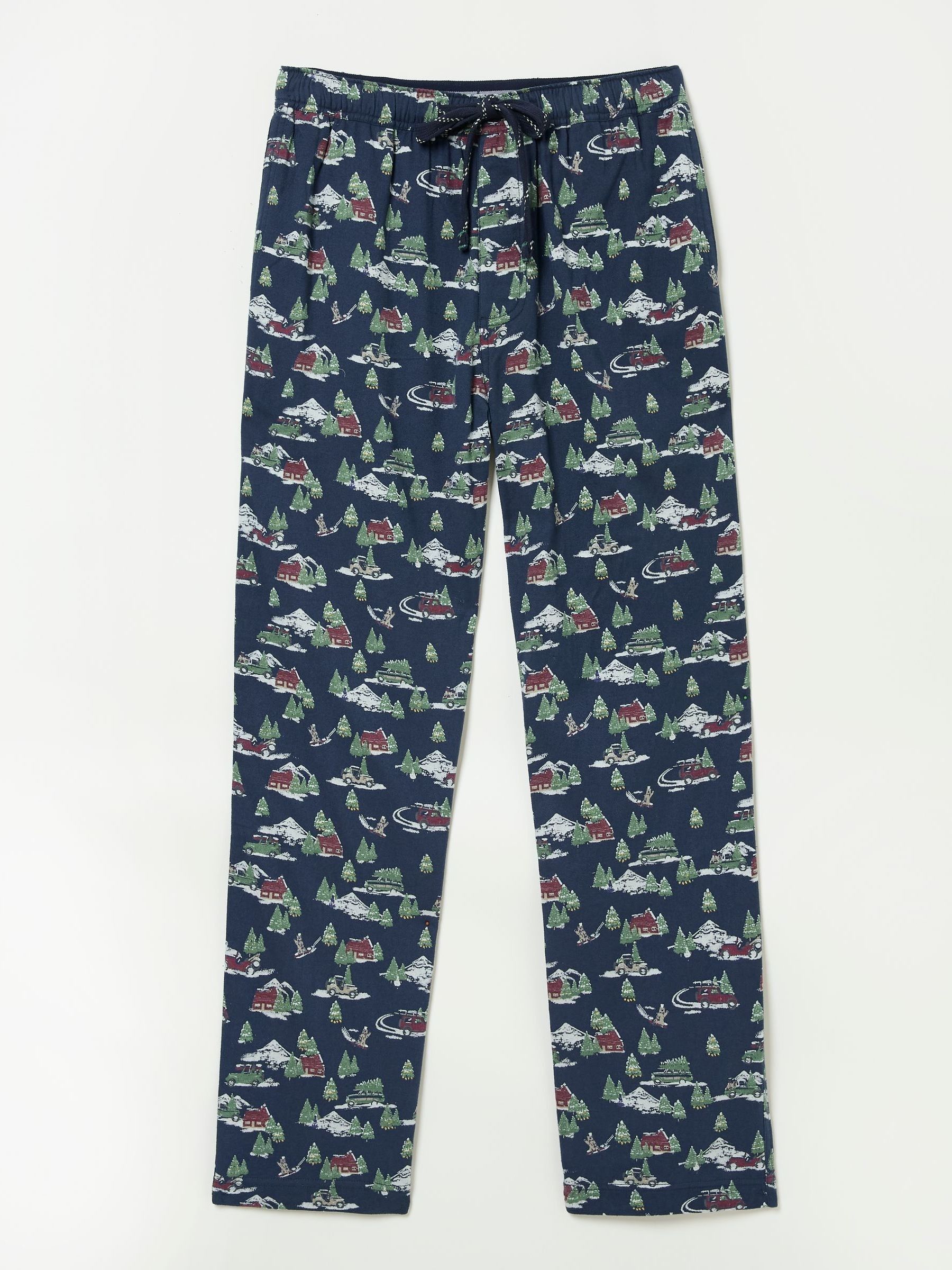 Navy Blue Jeep Print Pyjama Bottoms - Image 5 of 5