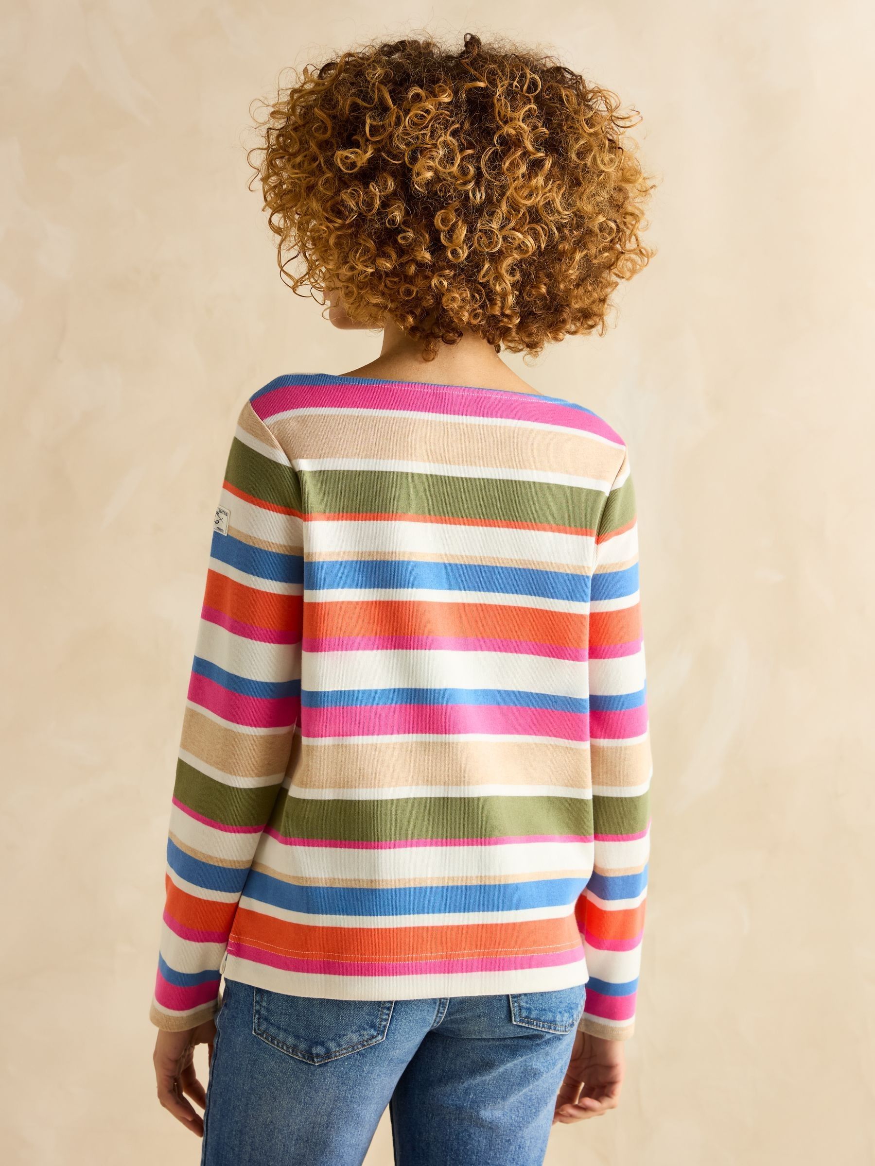 Harbour Pam Multi Boat Neck Breton Top - Image 2 of 7