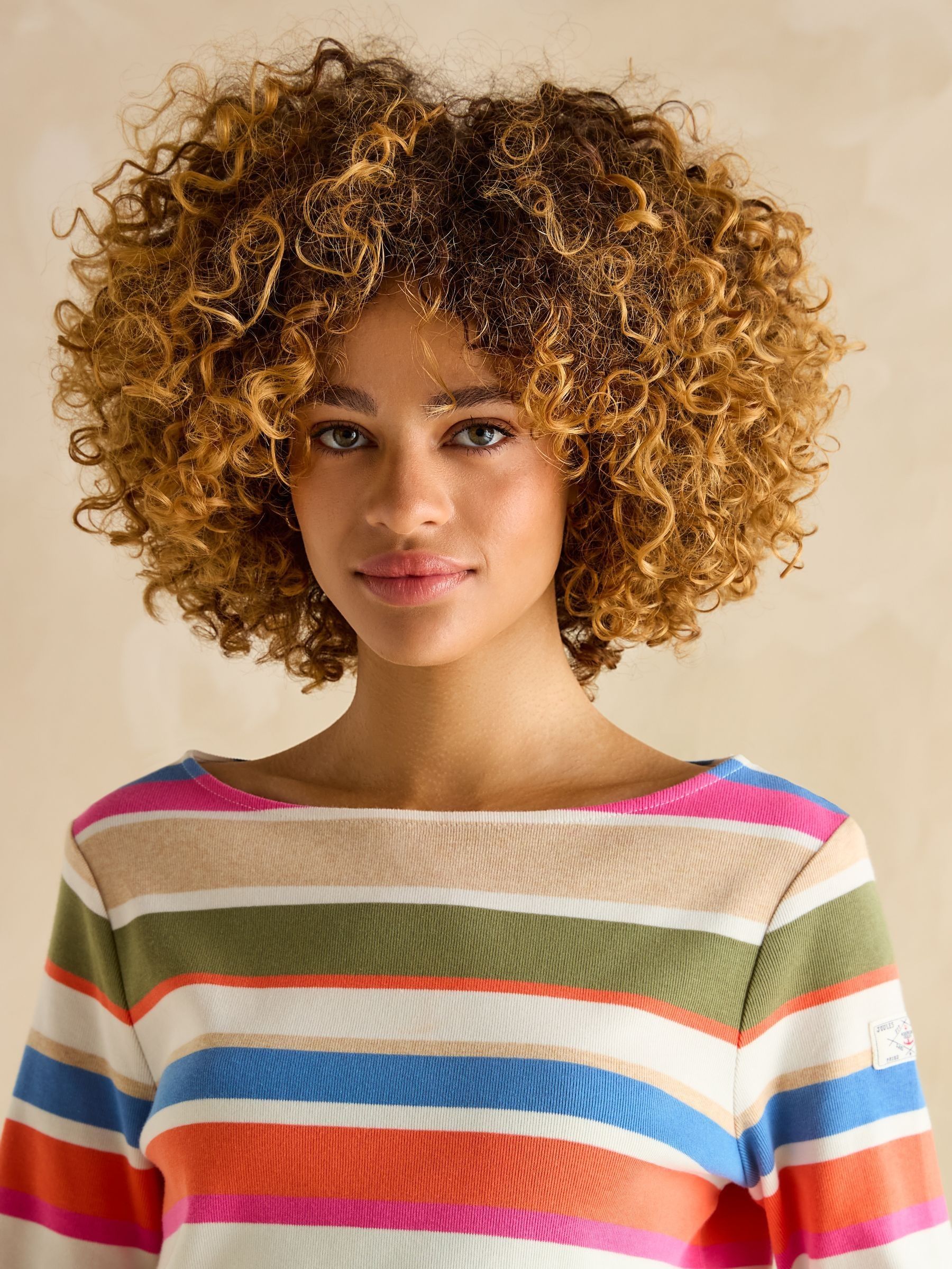 Harbour Pam Multi Boat Neck Breton Top - Image 6 of 7