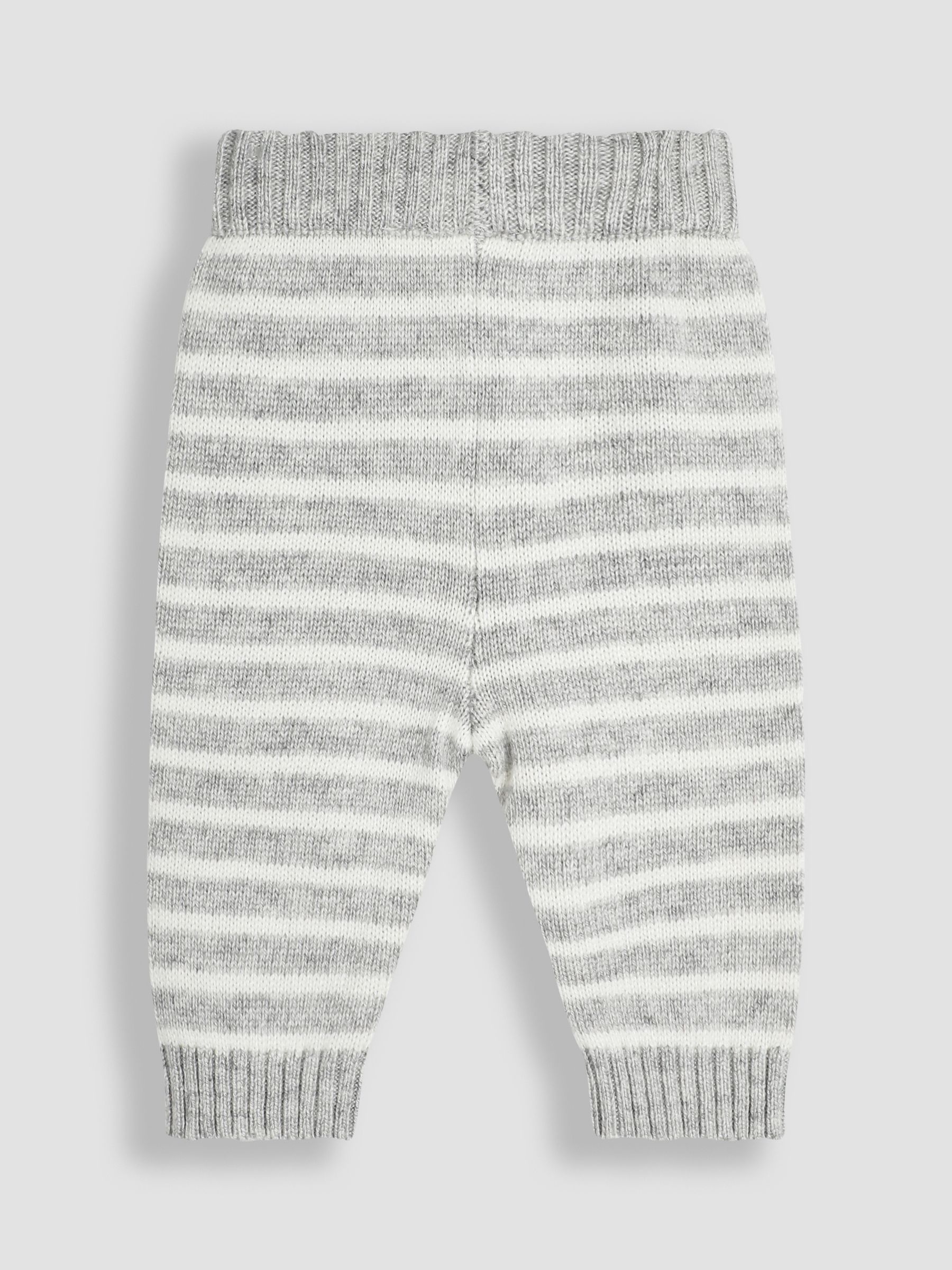 Marl Grey Knitted Fox Jumper & Leggings Set - Image 5 of 5