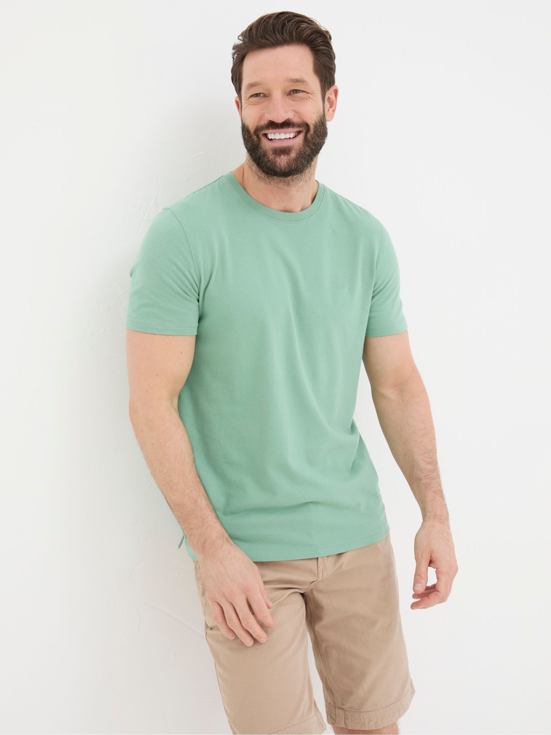 Lulworth Green Crew T-Shirt - Image 1 of 5