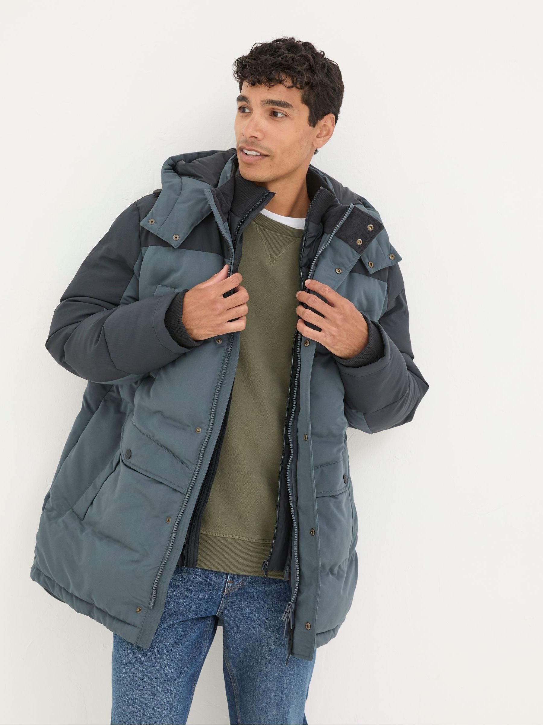 Banff Dark Blue Ultimate Coat - Image 1 of 7