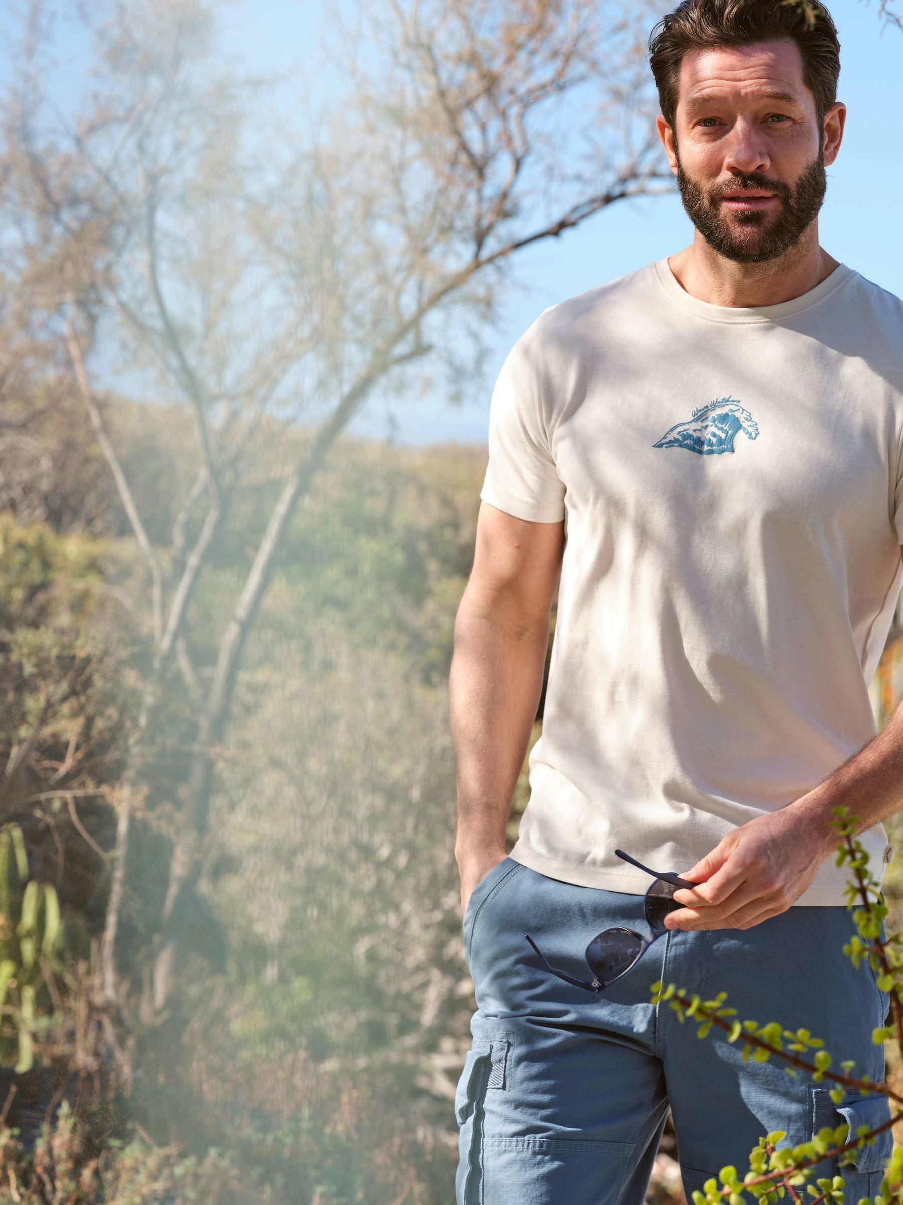 Wave Natural T-Shirt - Image 1 of 7