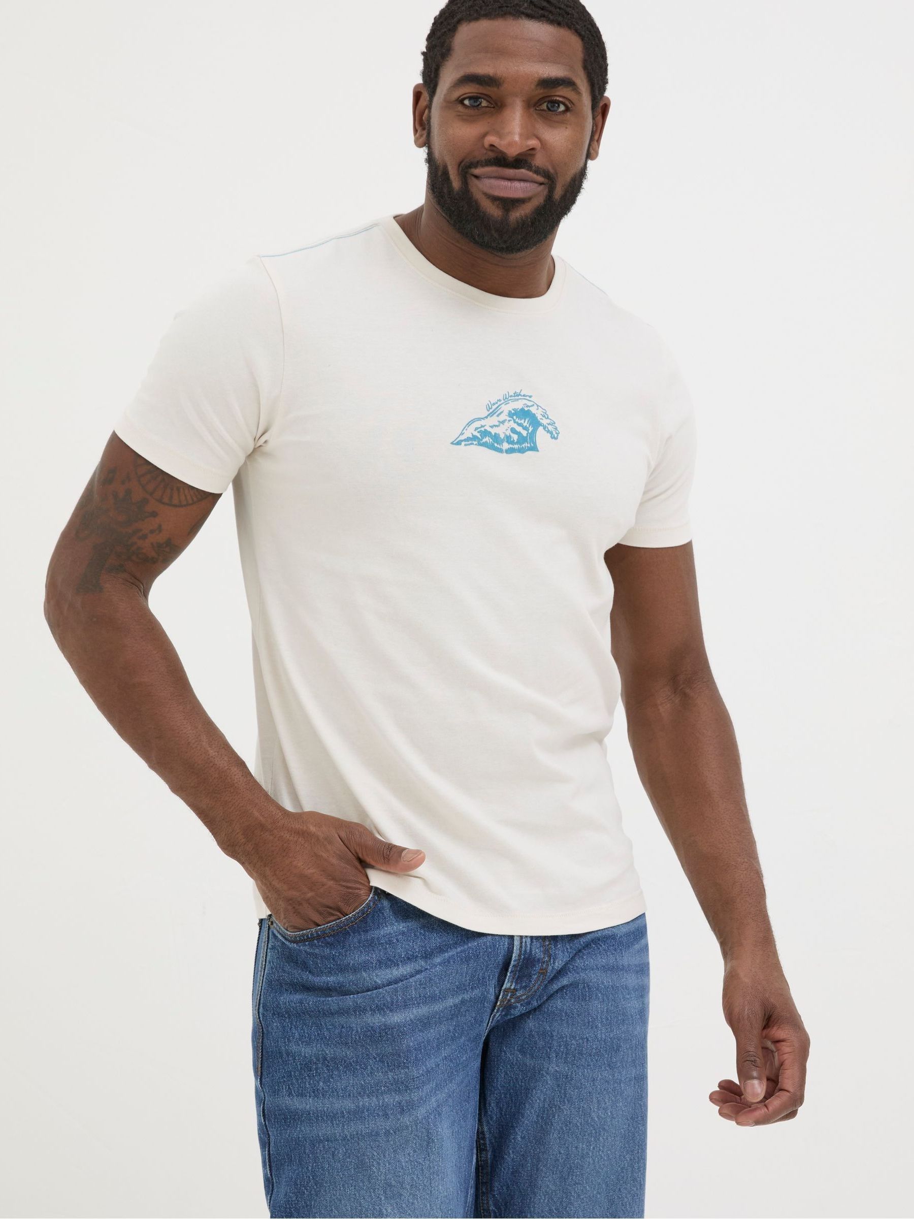 Wave Natural T-Shirt - Image 3 of 7