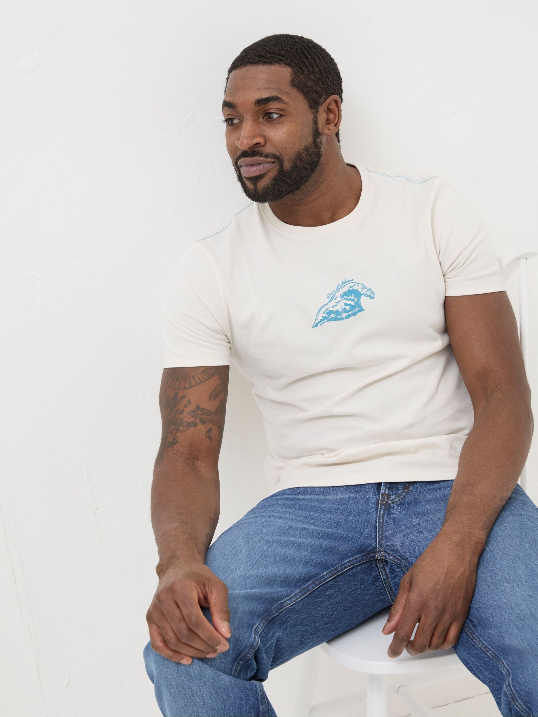 Wave Natural T-Shirt - Image 5 of 7