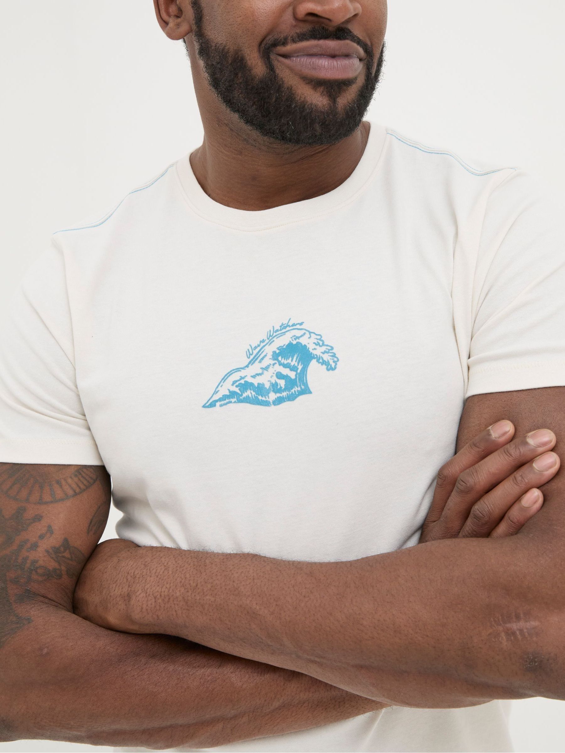 Wave Natural T-Shirt - Image 6 of 7