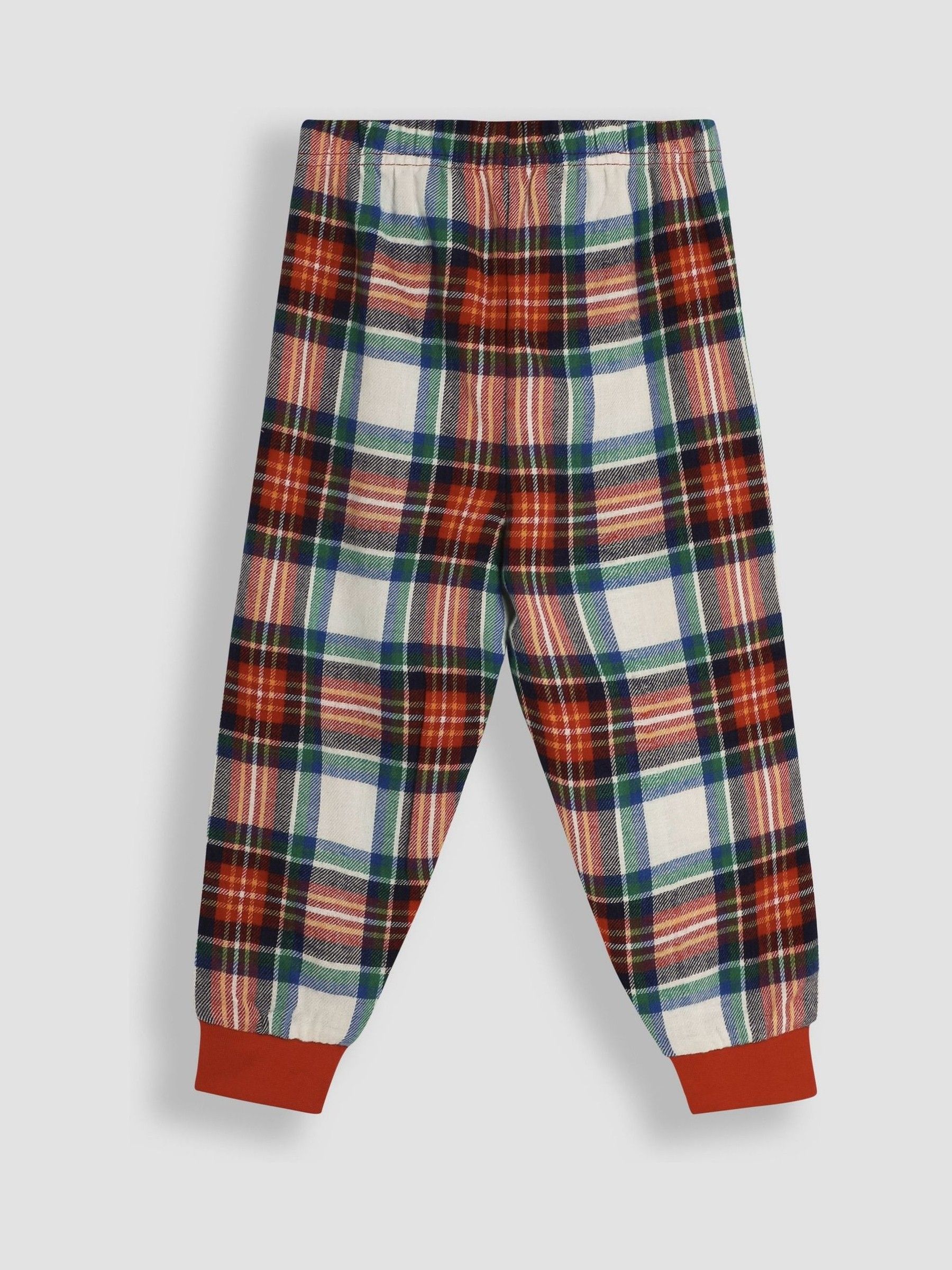 White Christmas Tartan Pyjamas - Image 4 of 5