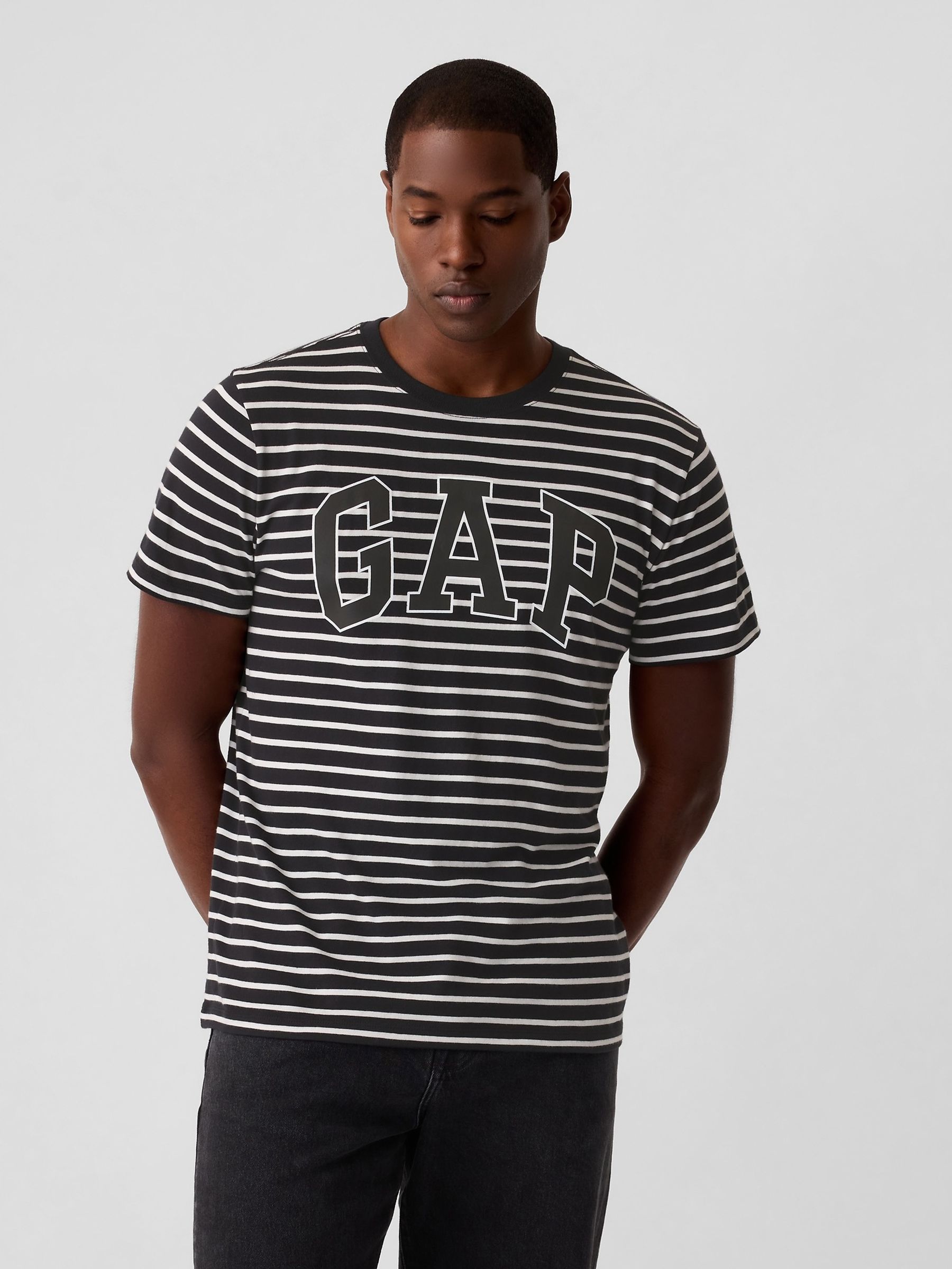 Black Everyday Soft Logo Short Sleeve T-Shirt - Image 1 of 4 Black Everyday Soft Logo Short Sleeve T-Shirt - Image 1 of 4