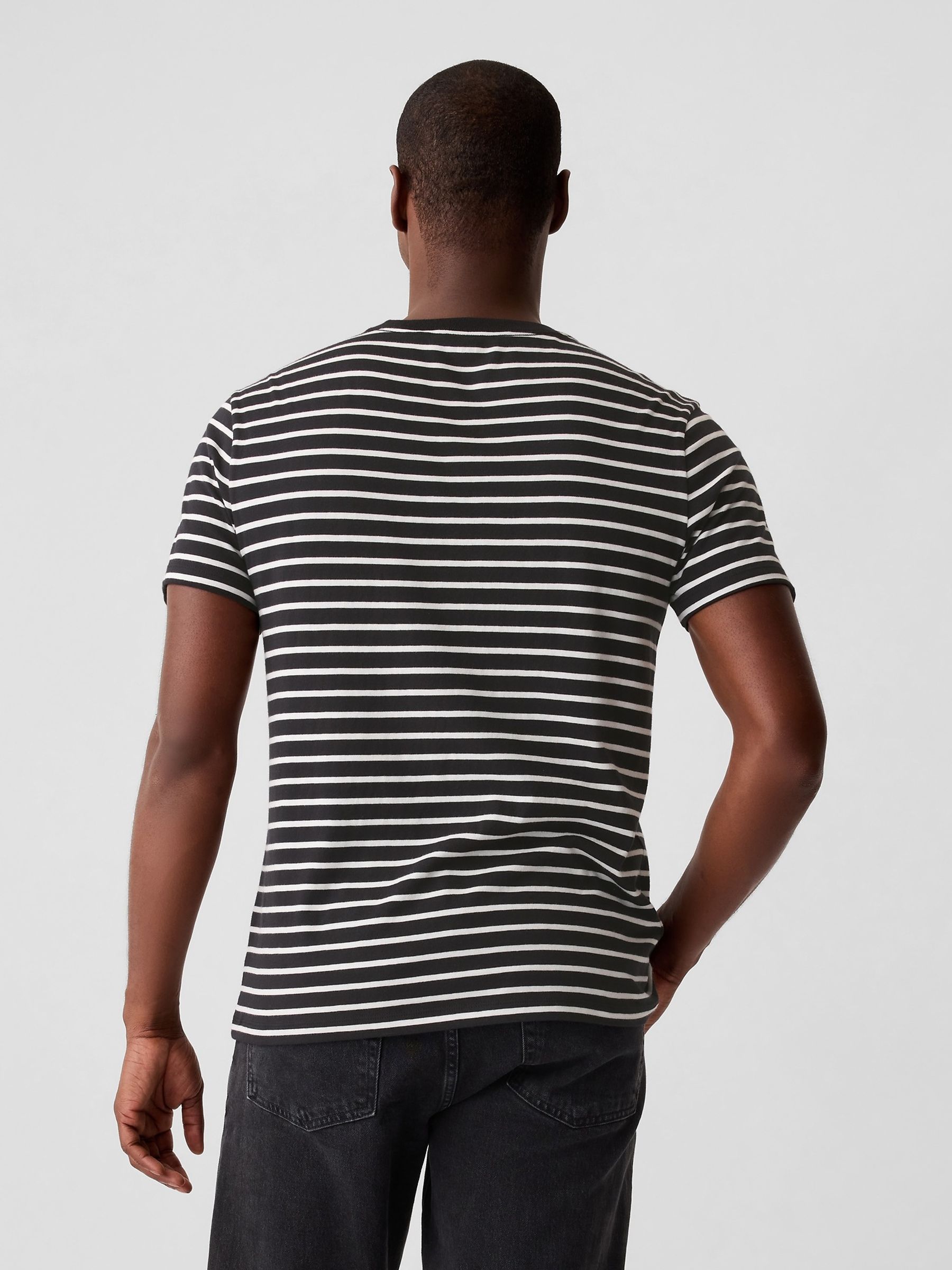 Black Everyday Soft Logo Short Sleeve T-Shirt - Image 2 of 4 Black Everyday Soft Logo Short Sleeve T-Shirt - Image 2 of 4
