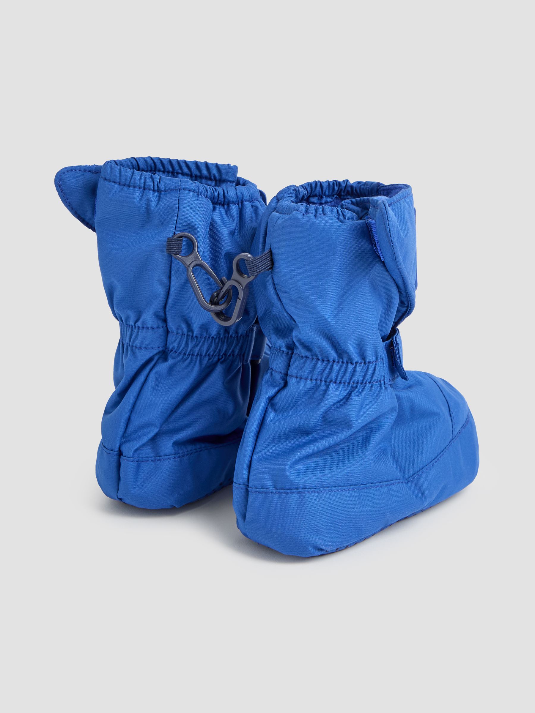 Cobalt Blue Fleece Lined Booties - Image 2 of 4
