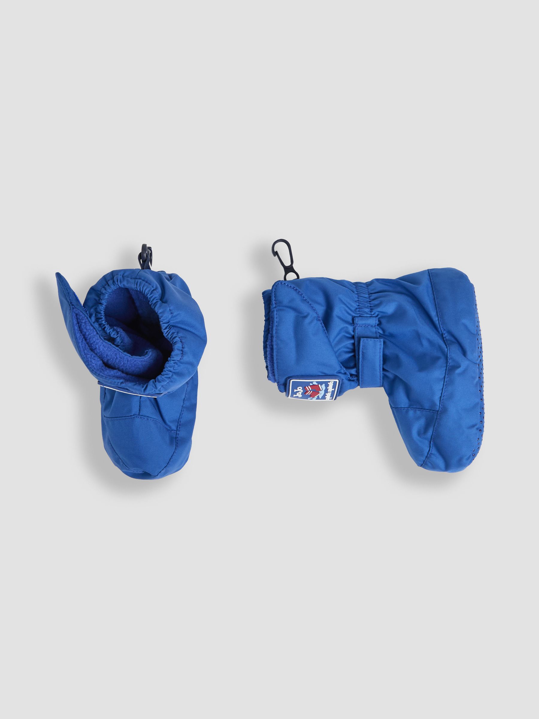 Cobalt Blue Fleece Lined Booties - Image 3 of 4