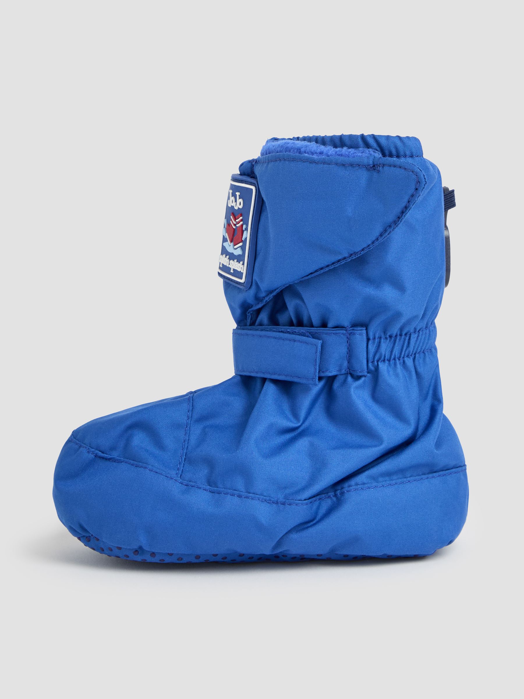 Cobalt Blue Fleece Lined Booties - Image 4 of 4