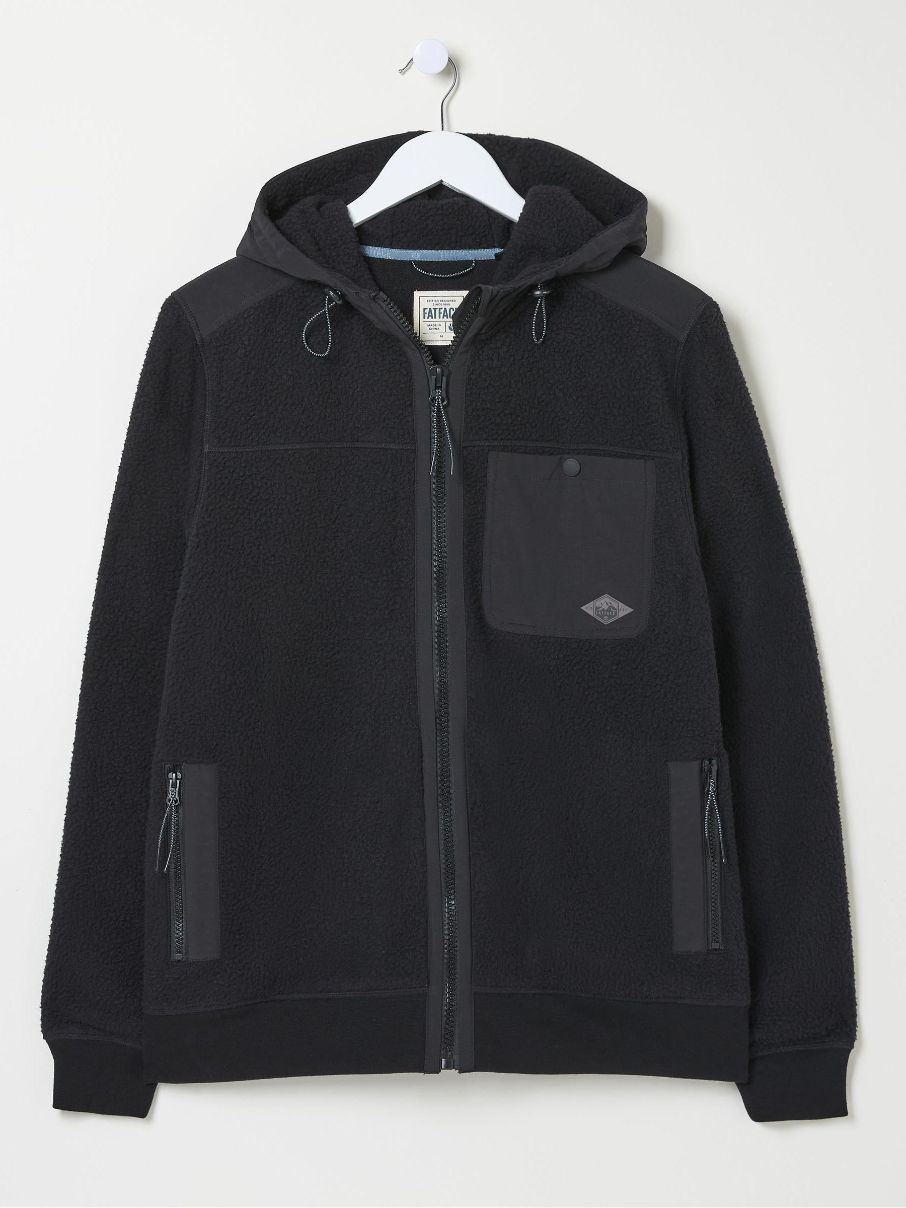 Black Dark Skies Dalton Fleece Hoodie - Image 3 of 3