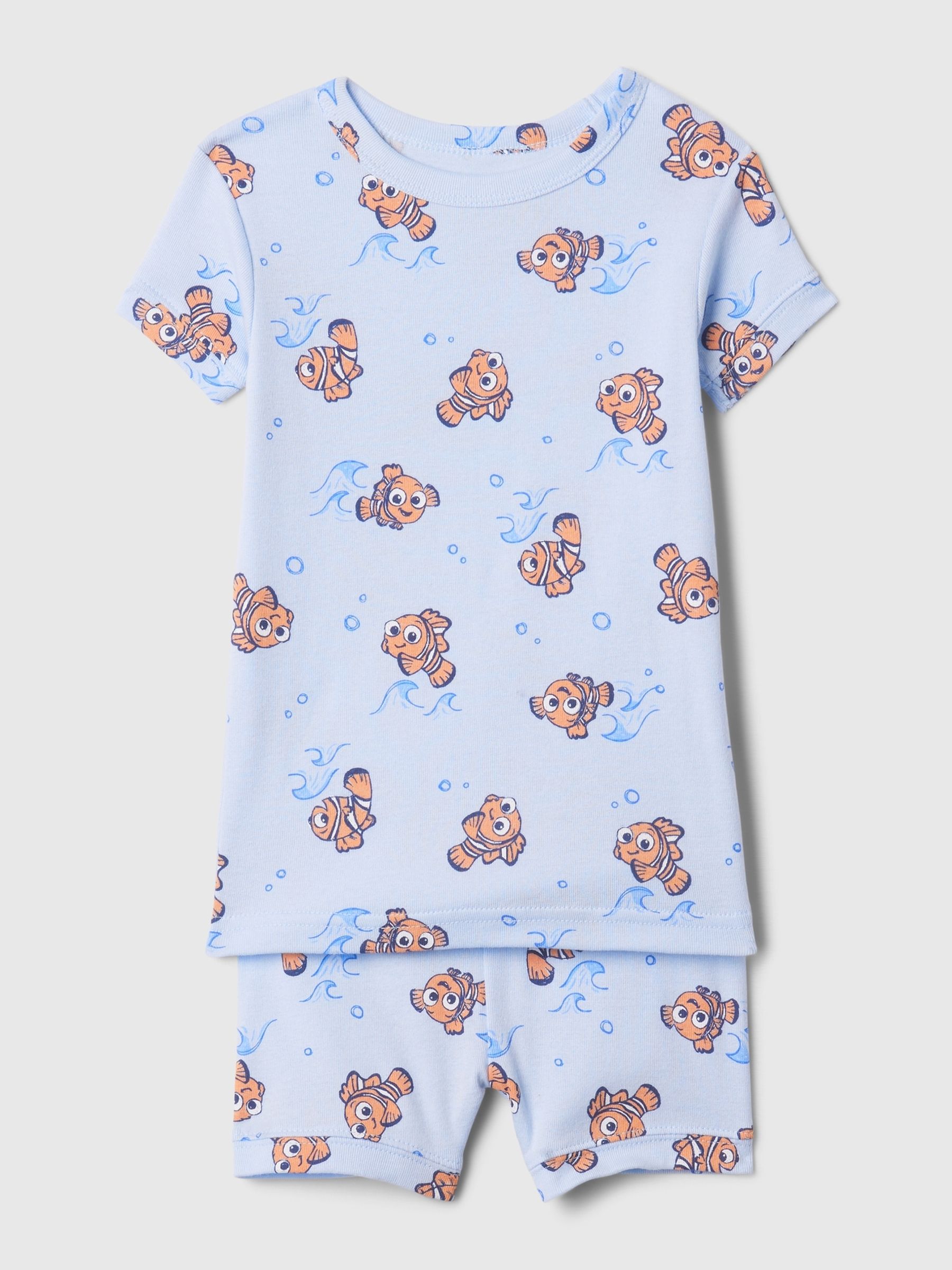 Blue Disney Finding Nemo Cotton Pyjama Set (6mths-5yrs) - Image 1 of 2