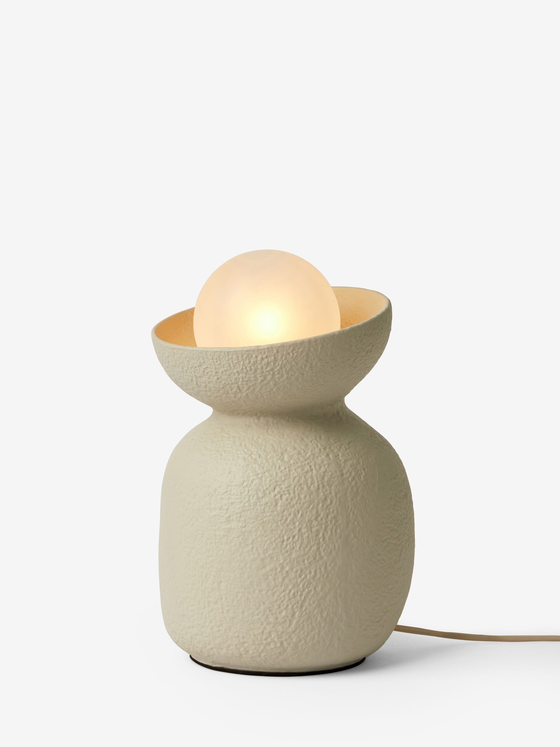 Vera Table Lamp in Cream - Image 4 of 5