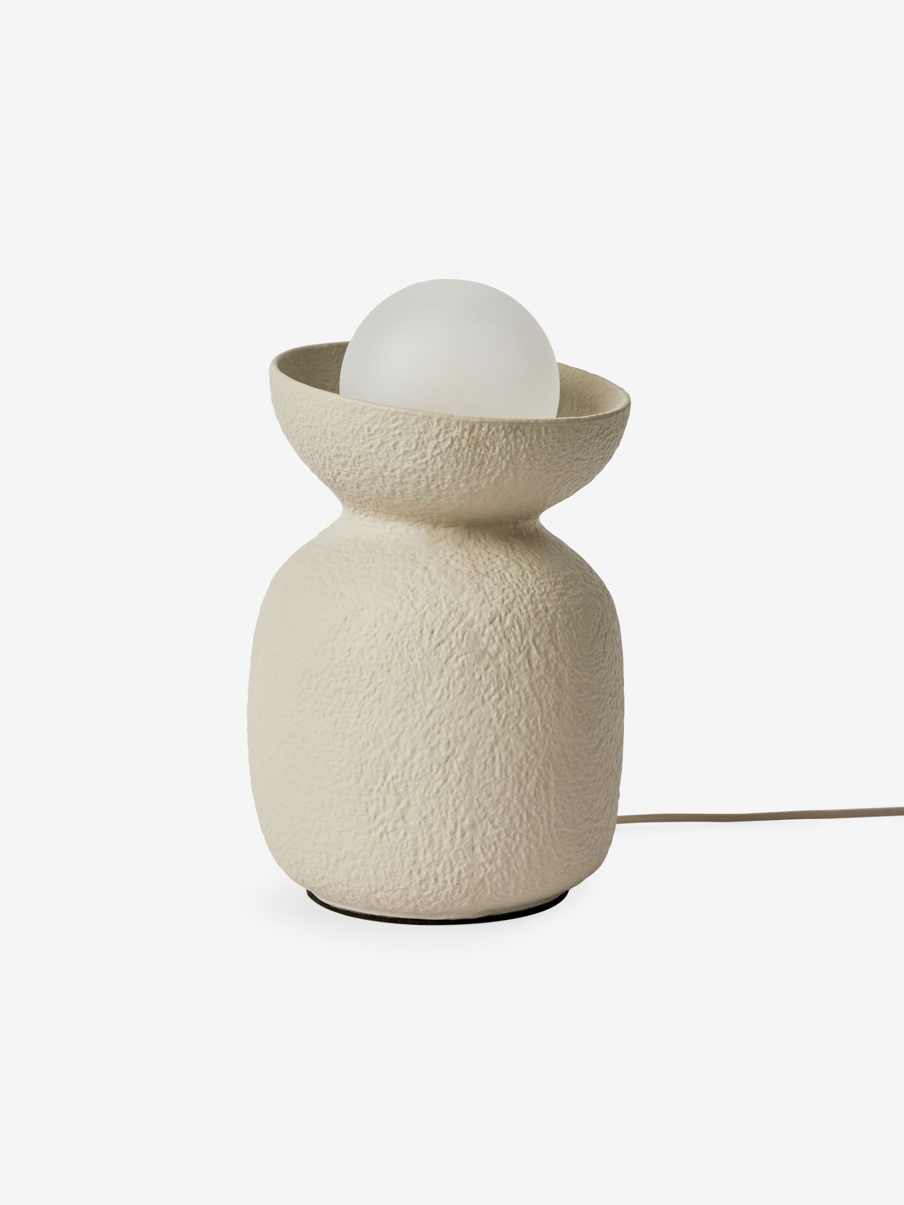 Vera Table Lamp in Cream - Image 5 of 5