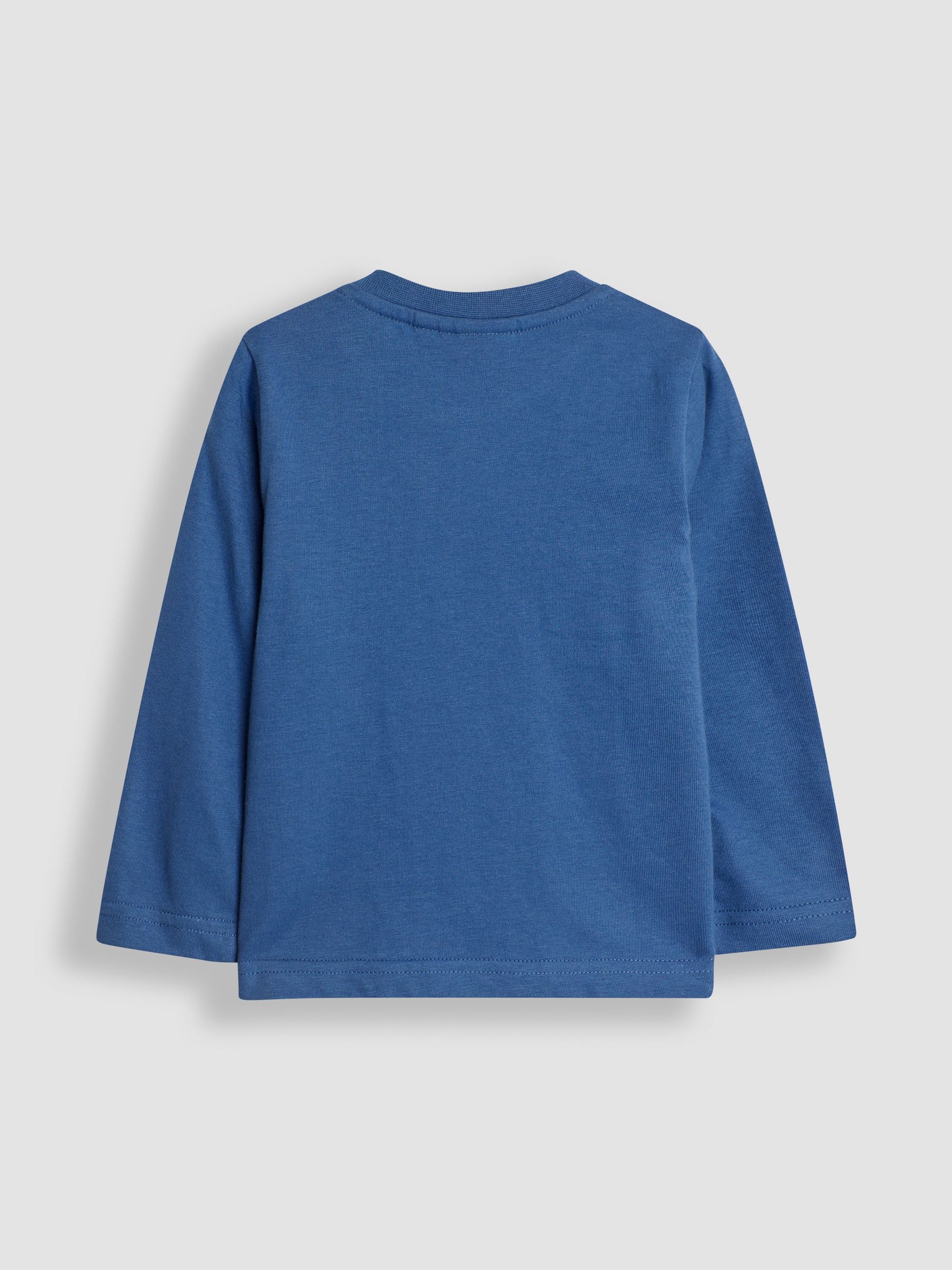 Indigo Blue Dino Text Printed Top - Image 2 of 3