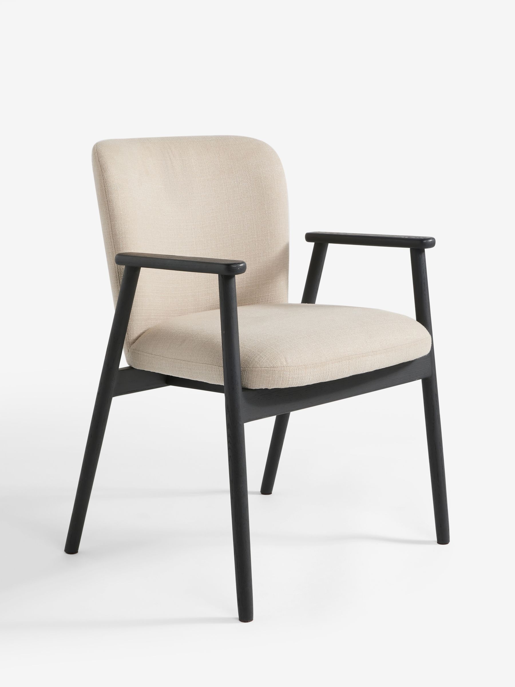Jasper Conran London Set of 2 Natural Twill Aden Dining Chairs - Image 4 of 6