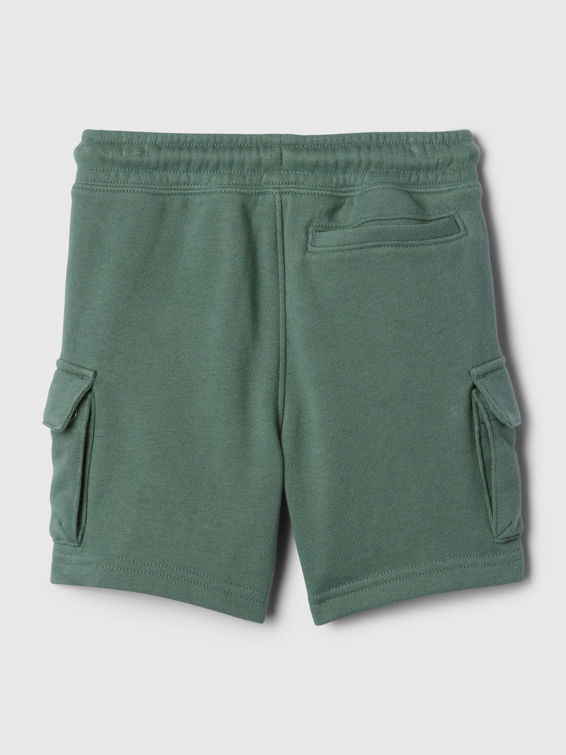 Green Cargo Sweat Shorts (12mths-5yrs) - Image 2 of 2