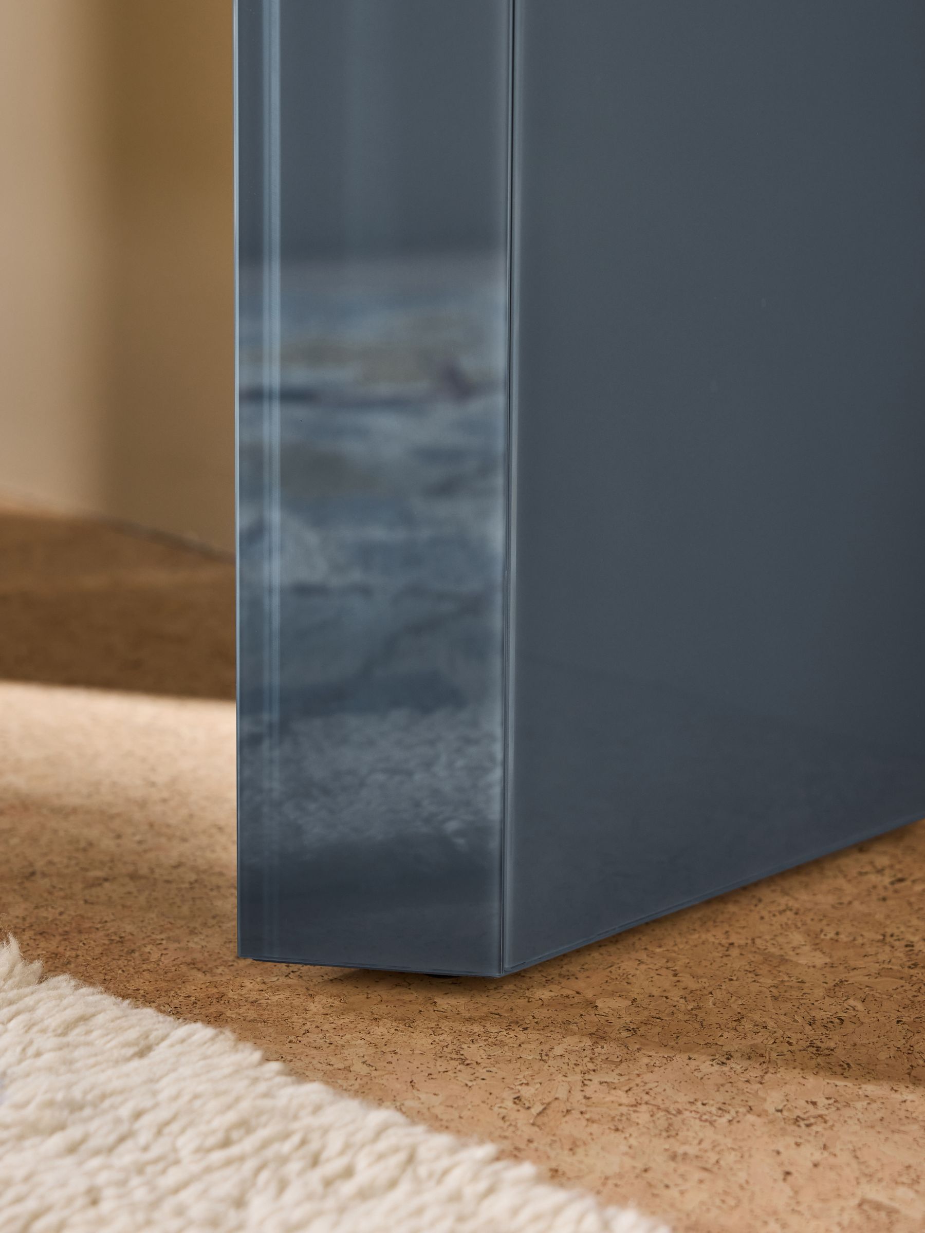 Eleni Dressing Table in Blue Glass - Image 4 of 4