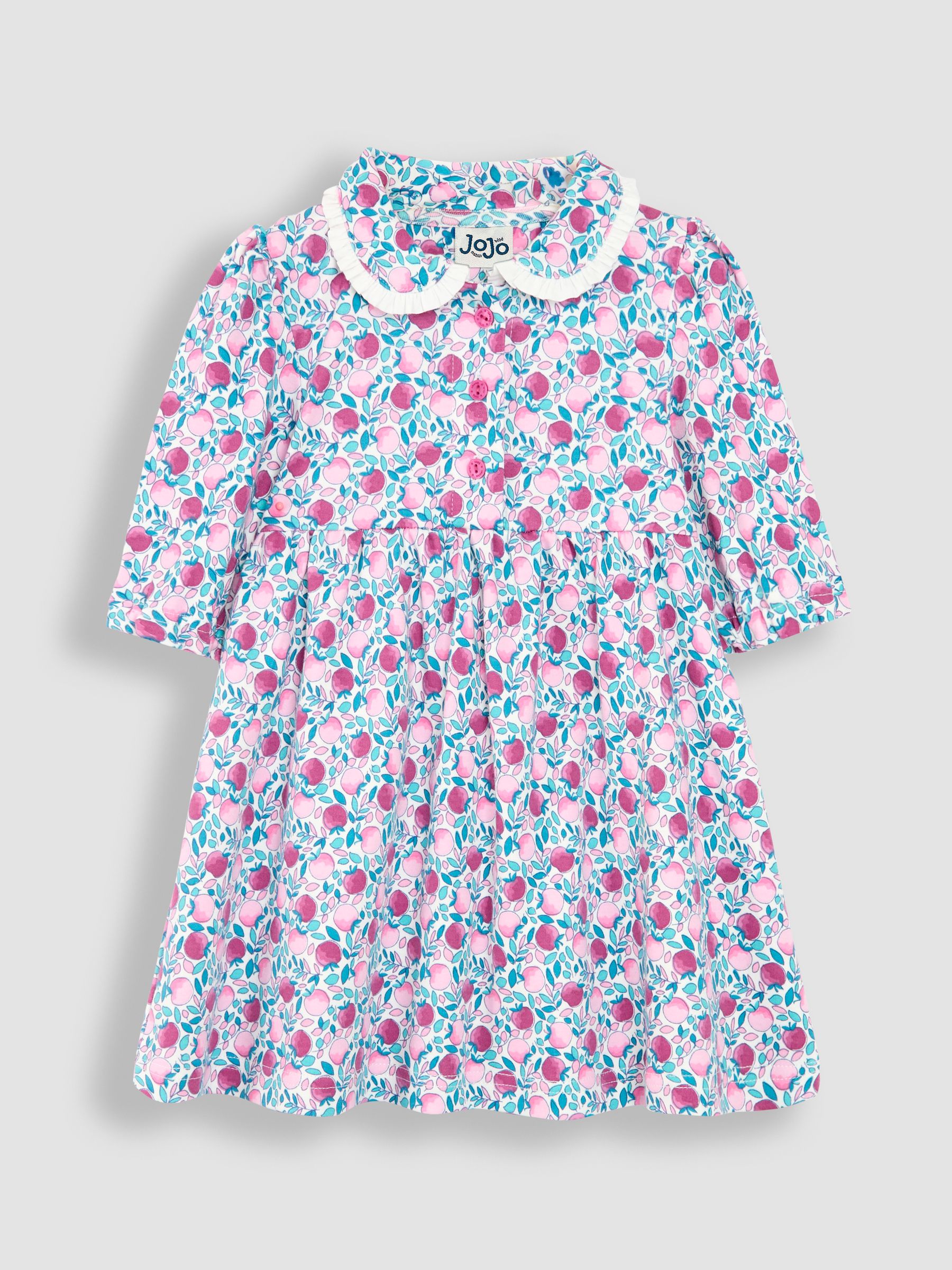 Berry Pink Apple Peter Pan Dress - Image 1 of 3