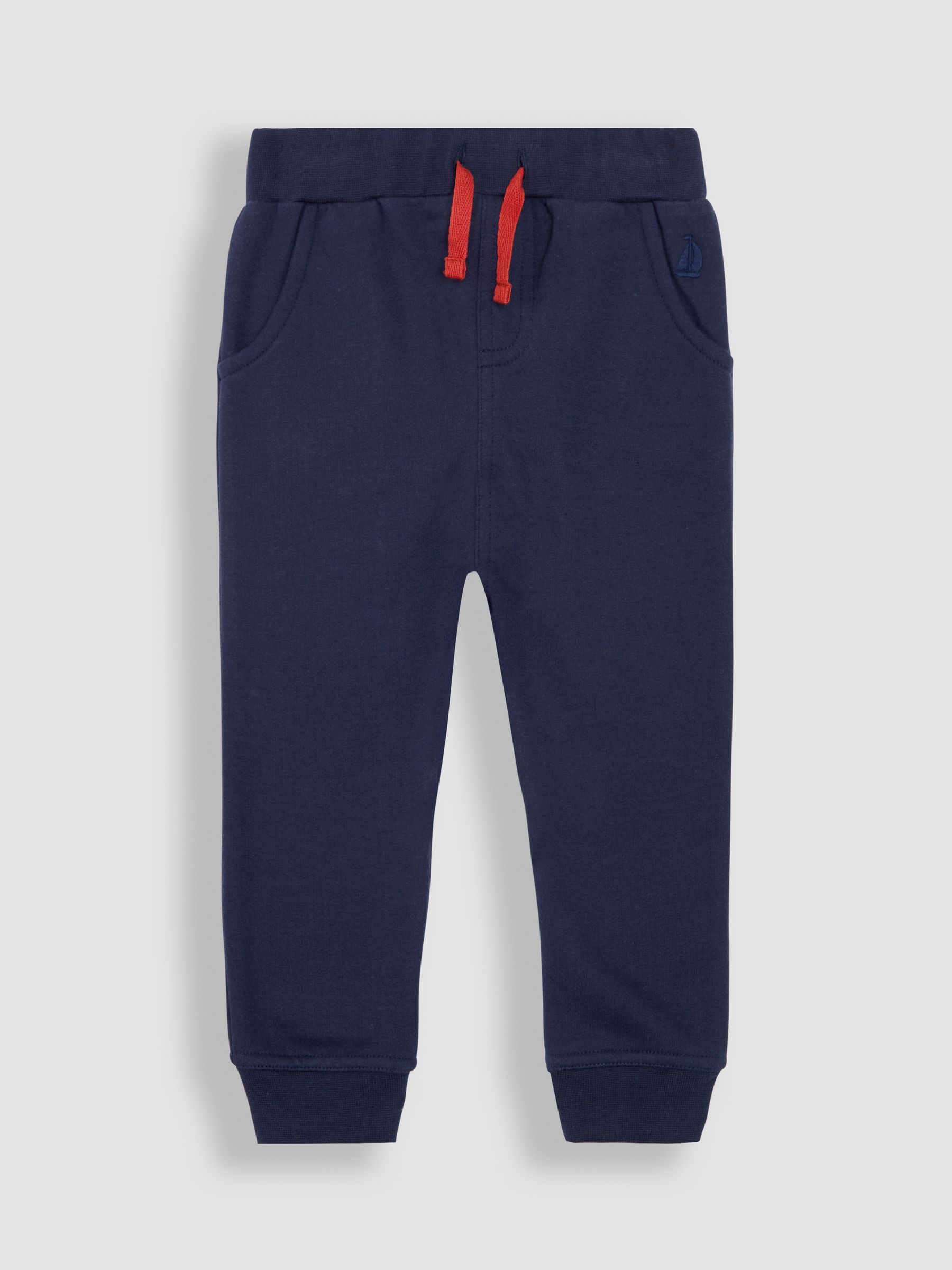 Navy Blue Highland Cow Colour Block Appliqué Sweatshirt & Jogger Set - Image 4 of 5