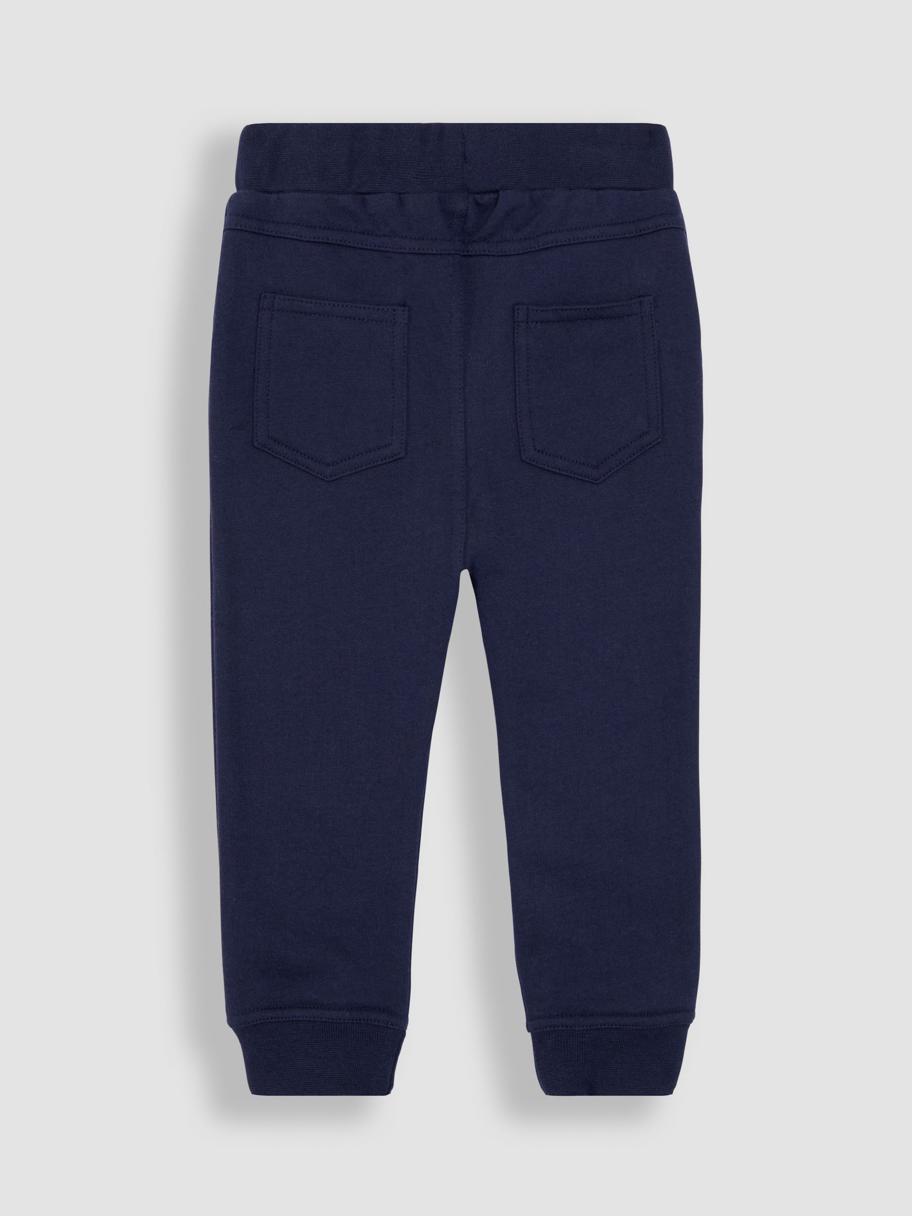 Navy Blue Highland Cow Colour Block Appliqué Sweatshirt & Jogger Set - Image 5 of 5