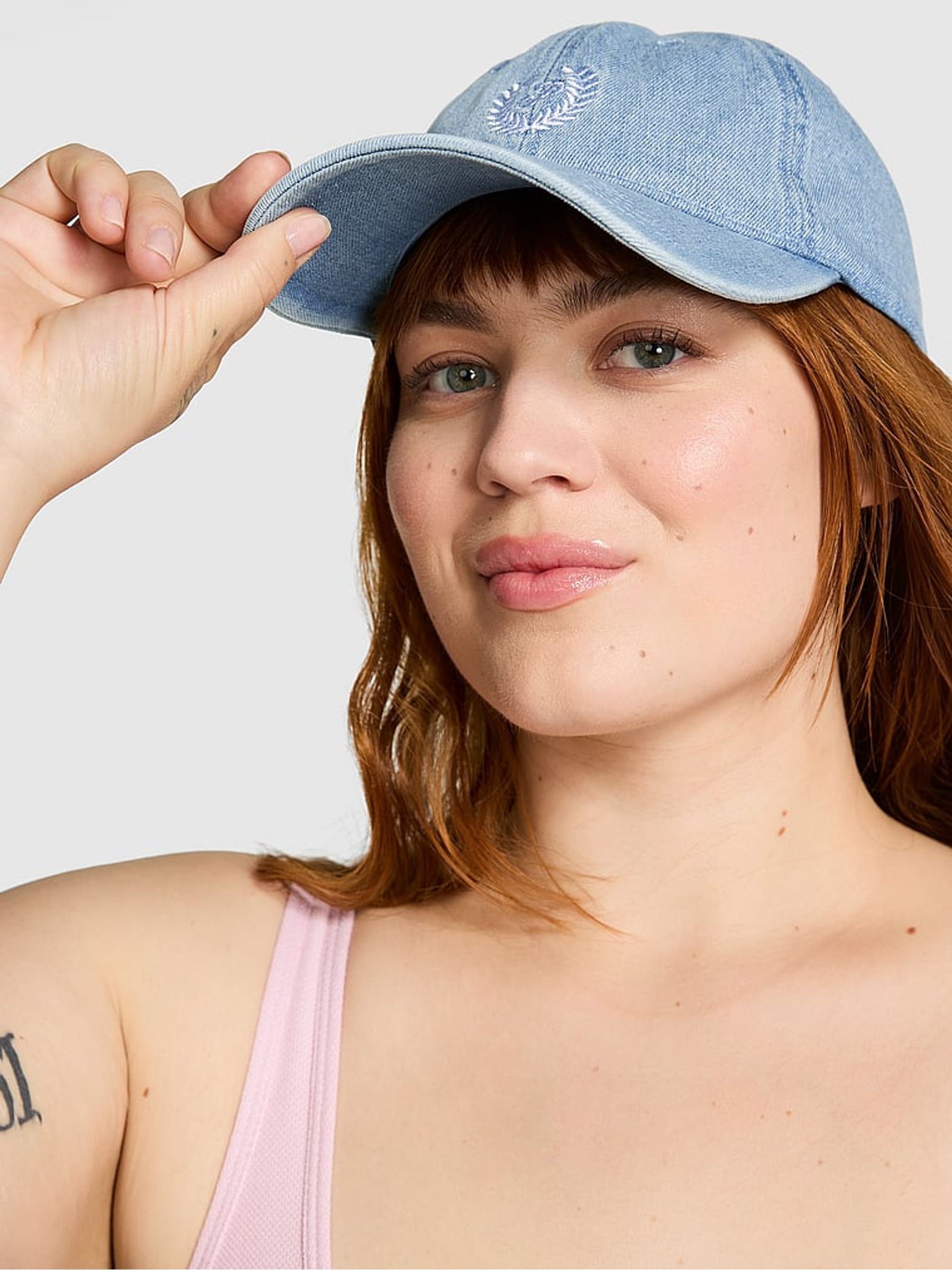 Denim Blue Baseball Hat - Image 1 of 3