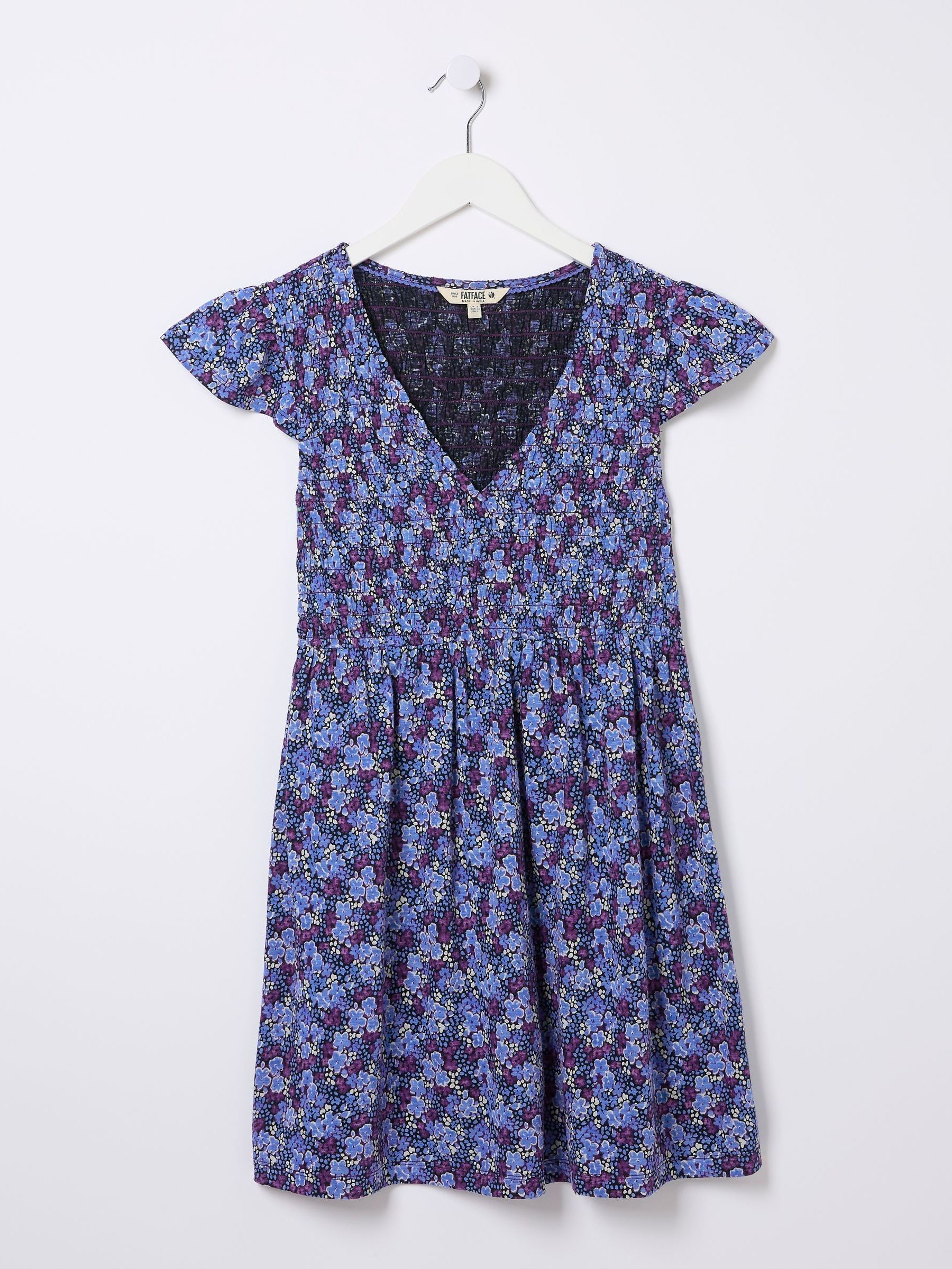Purple Ink Floral Tunic - Image 5 of 5