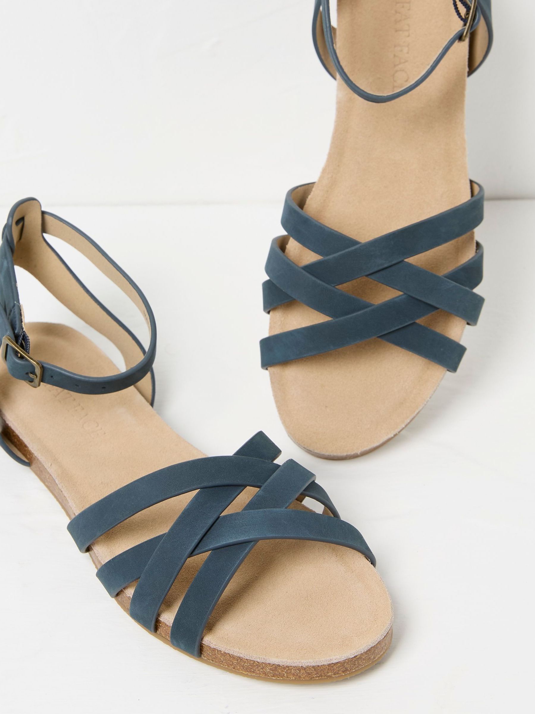 Beth Blue Sandals - Image 2 of 3