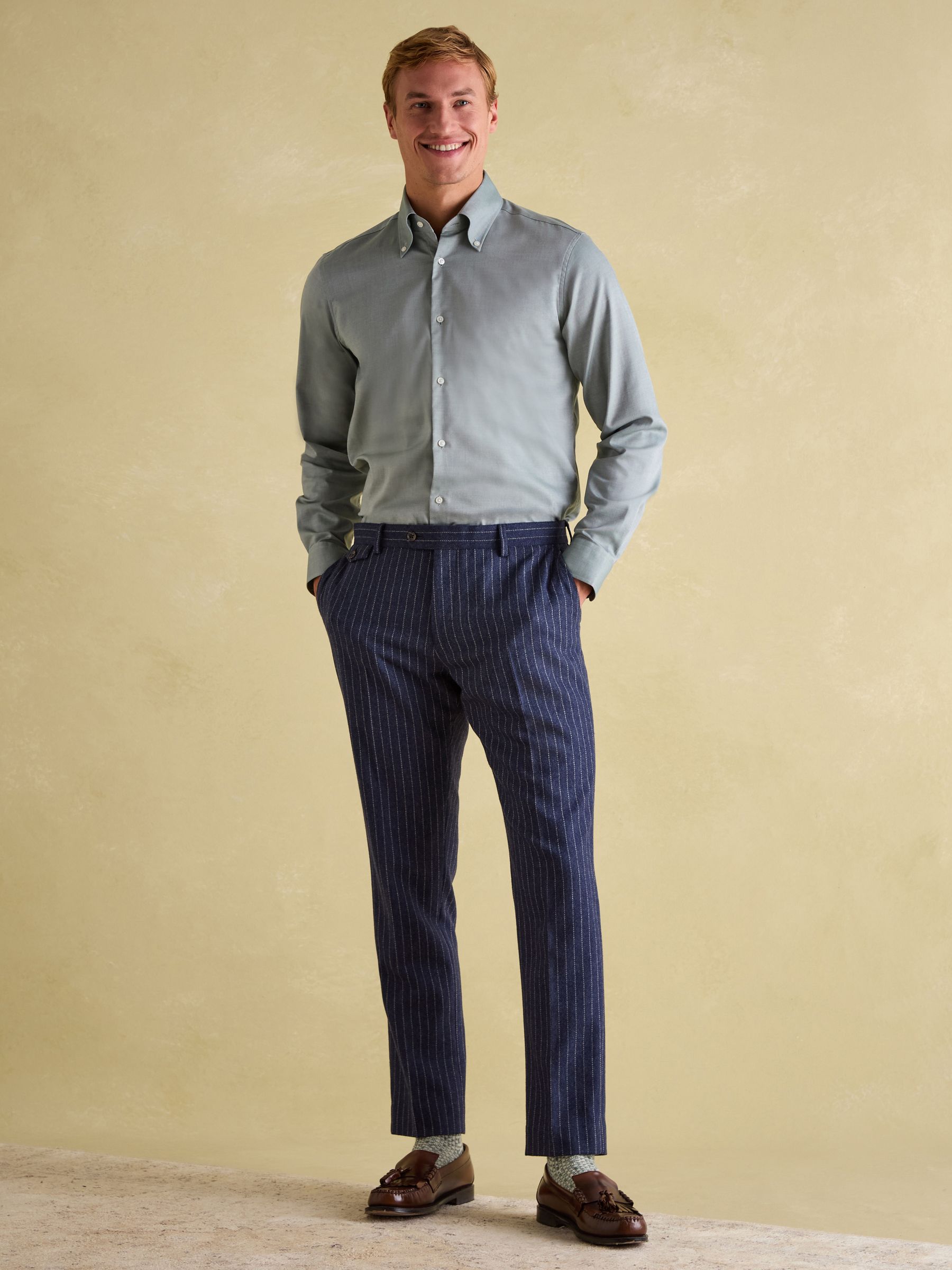 Green Regular Fit Single Cuff - Image 4 of 9