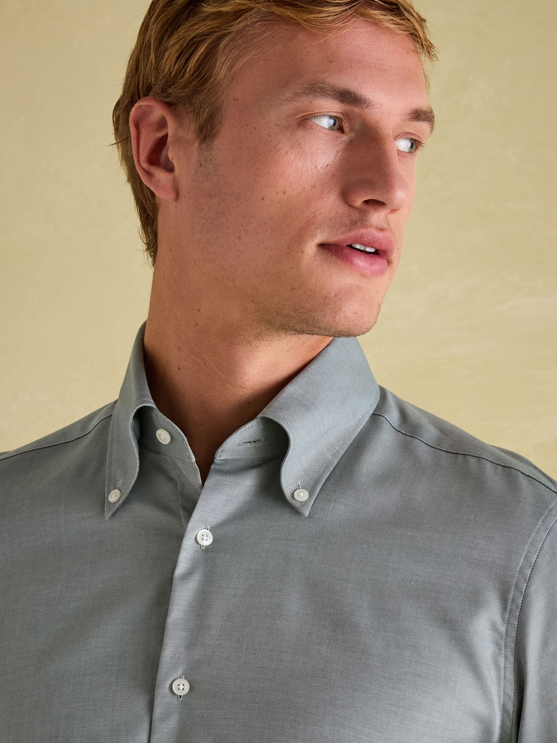 Green Regular Fit Single Cuff - Image 5 of 9