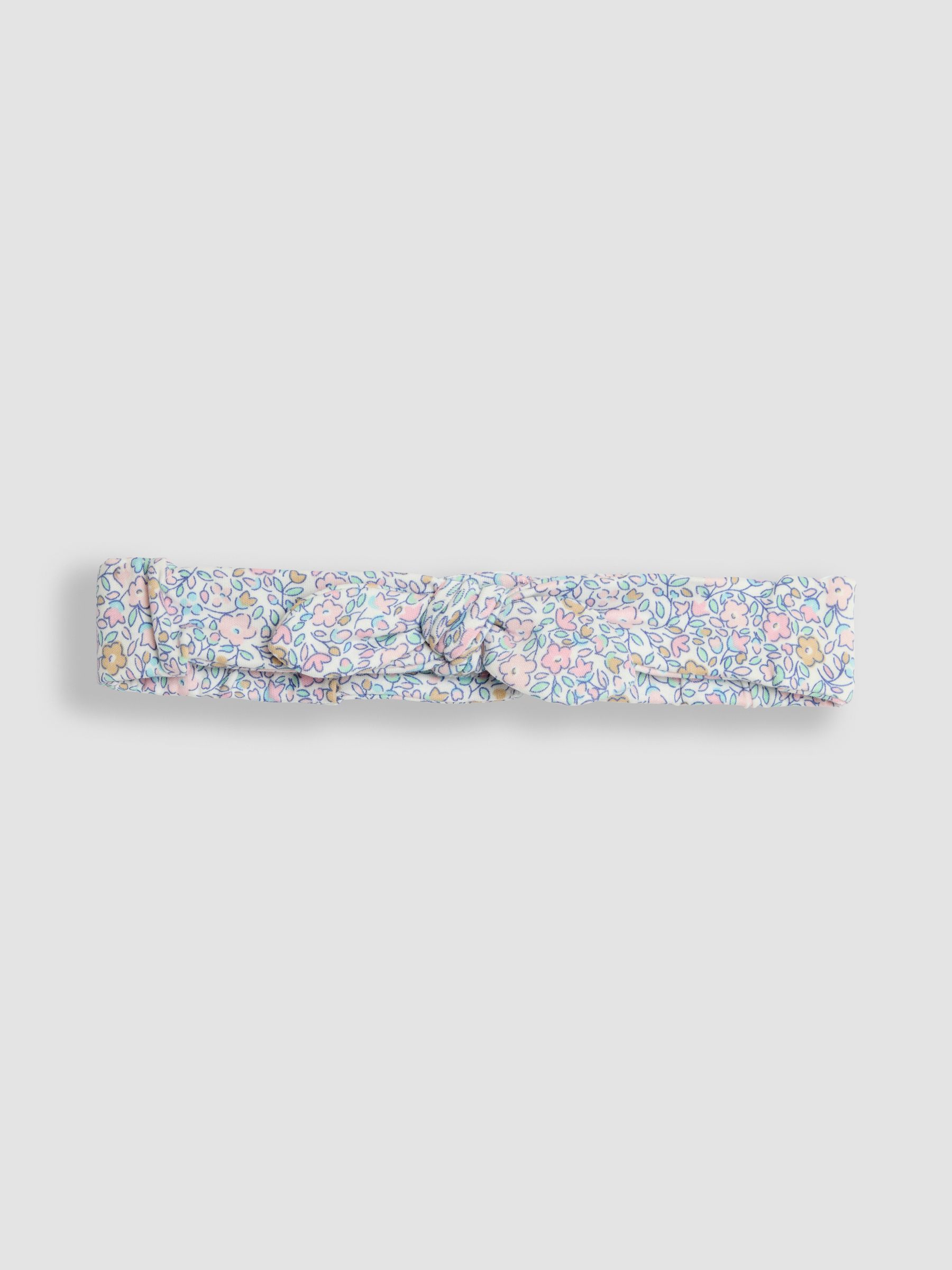 Rose Pink Ditsy Floral Smocked Peter Pan Dress - Image 4 of 4