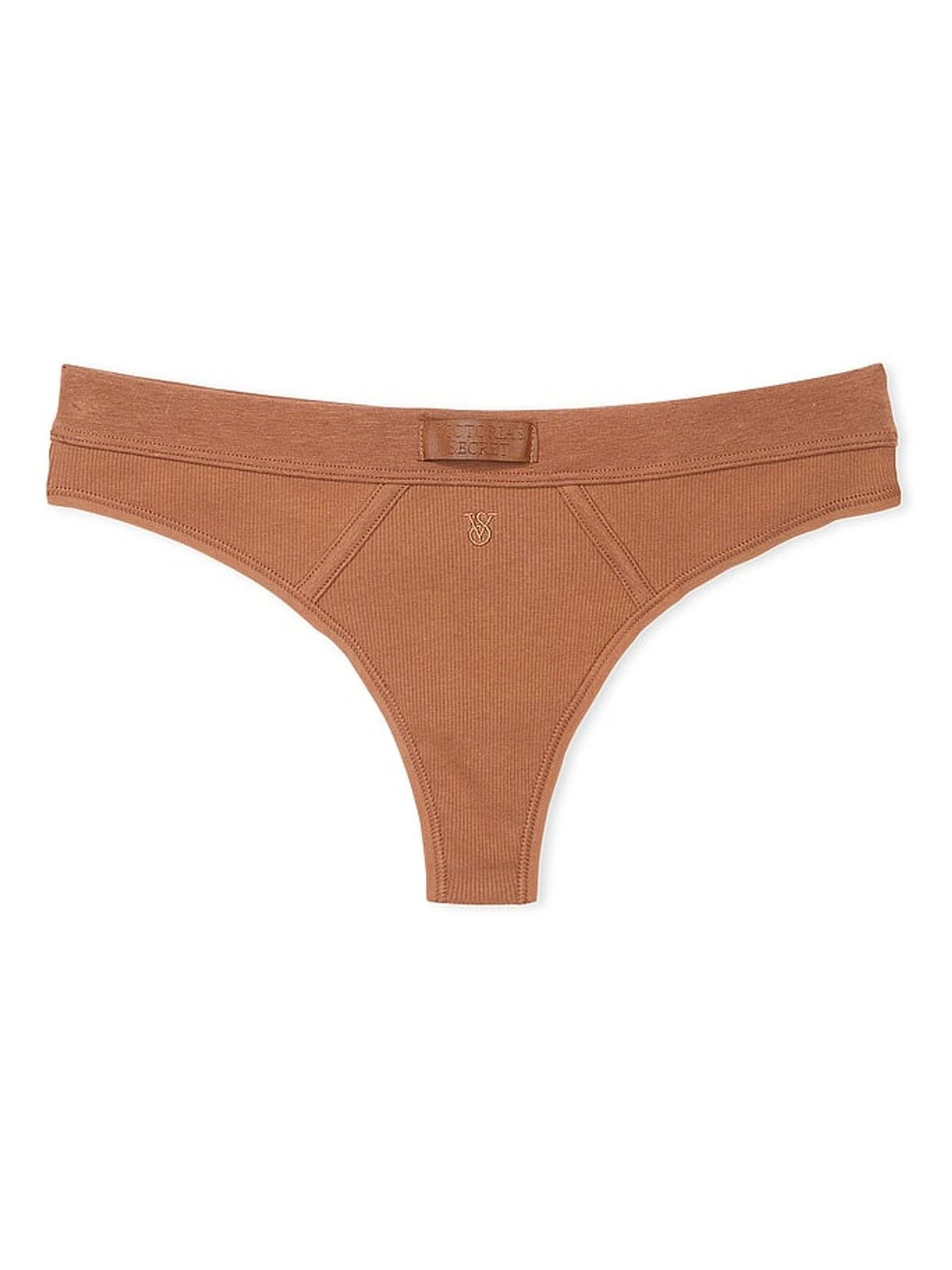 Caramel Nude Thong Knickers - Image 3 of 3